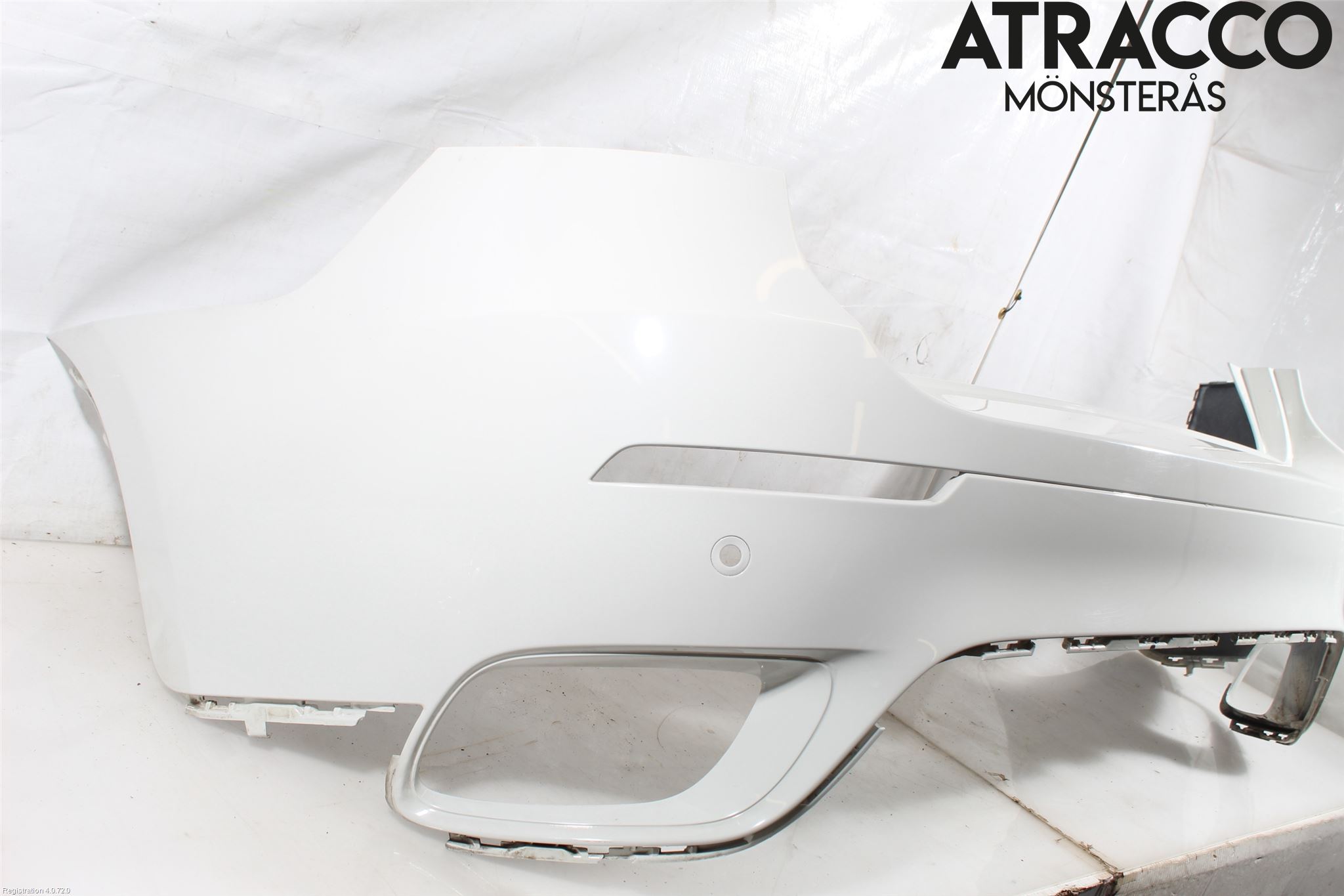 BMW X6 E71/E72   08-14 Stötfångarbeklädnad Bak