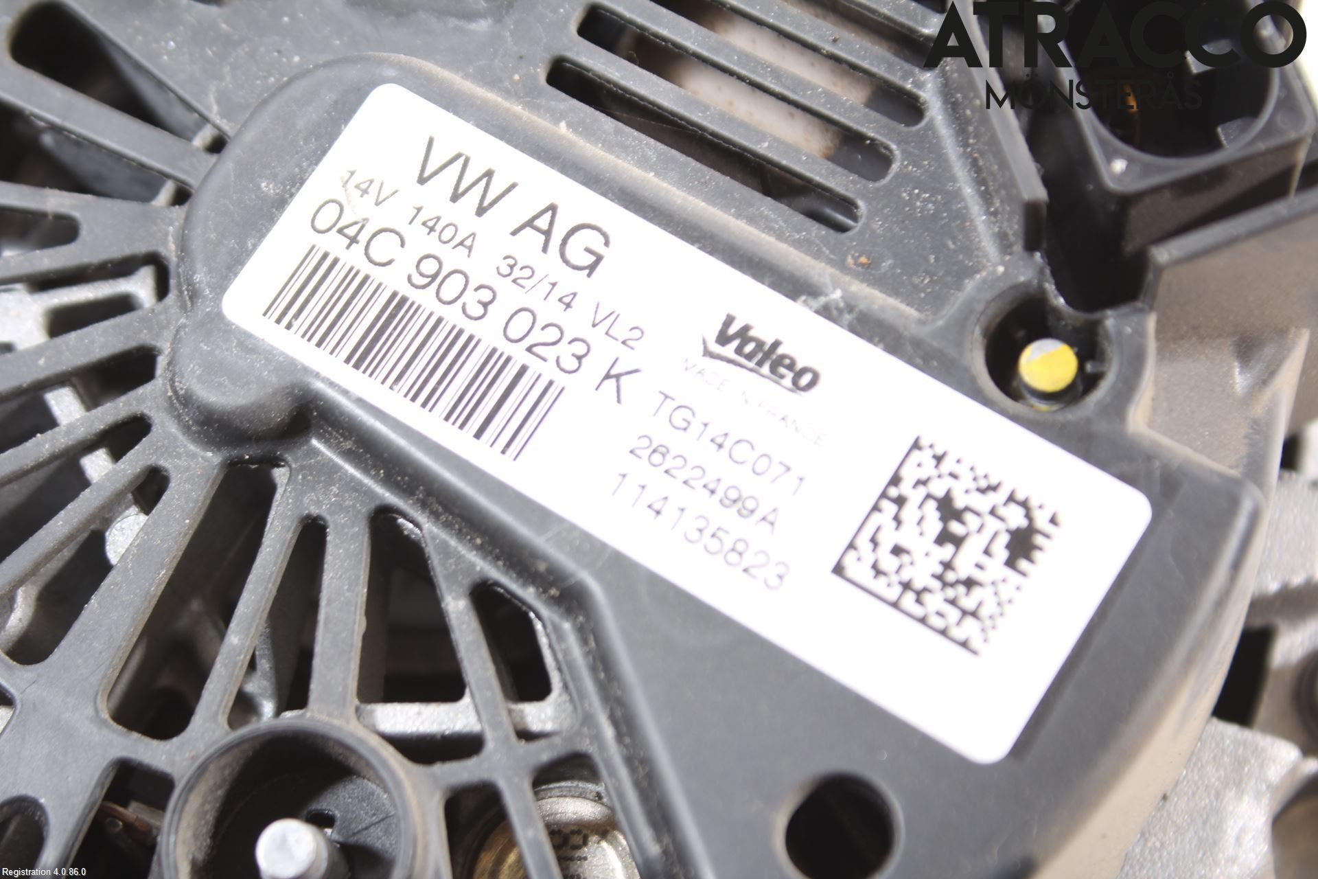 Volkswagen VW GOLF / E-GOLF VII 13-20 Generator