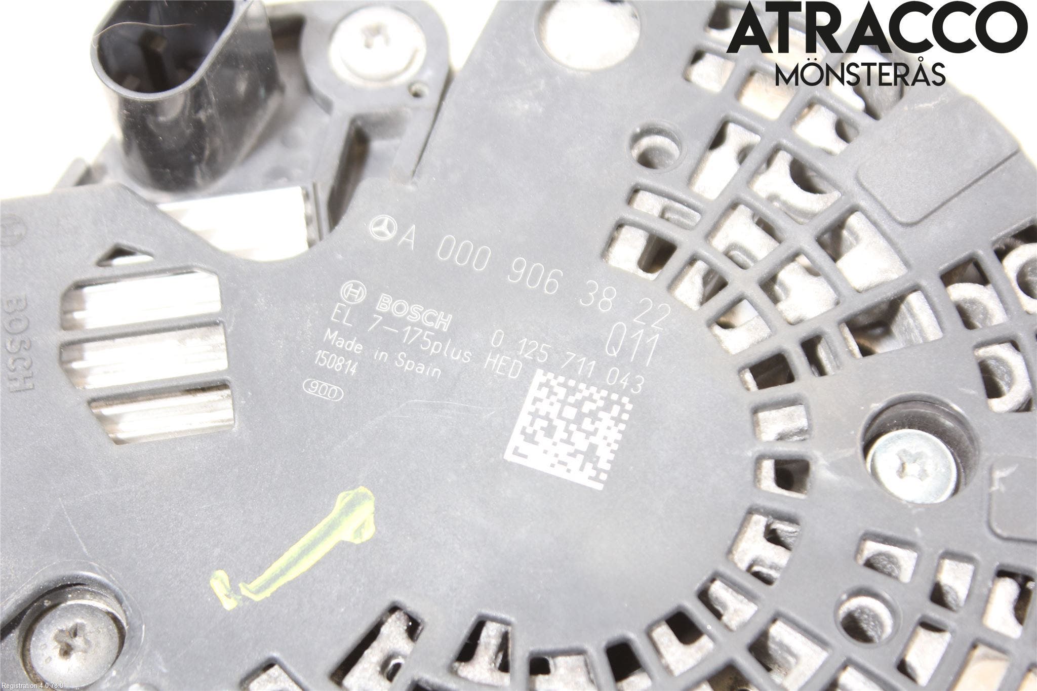 Mercedes-Benz MB A-KLASS (W176) 13-18 Generator