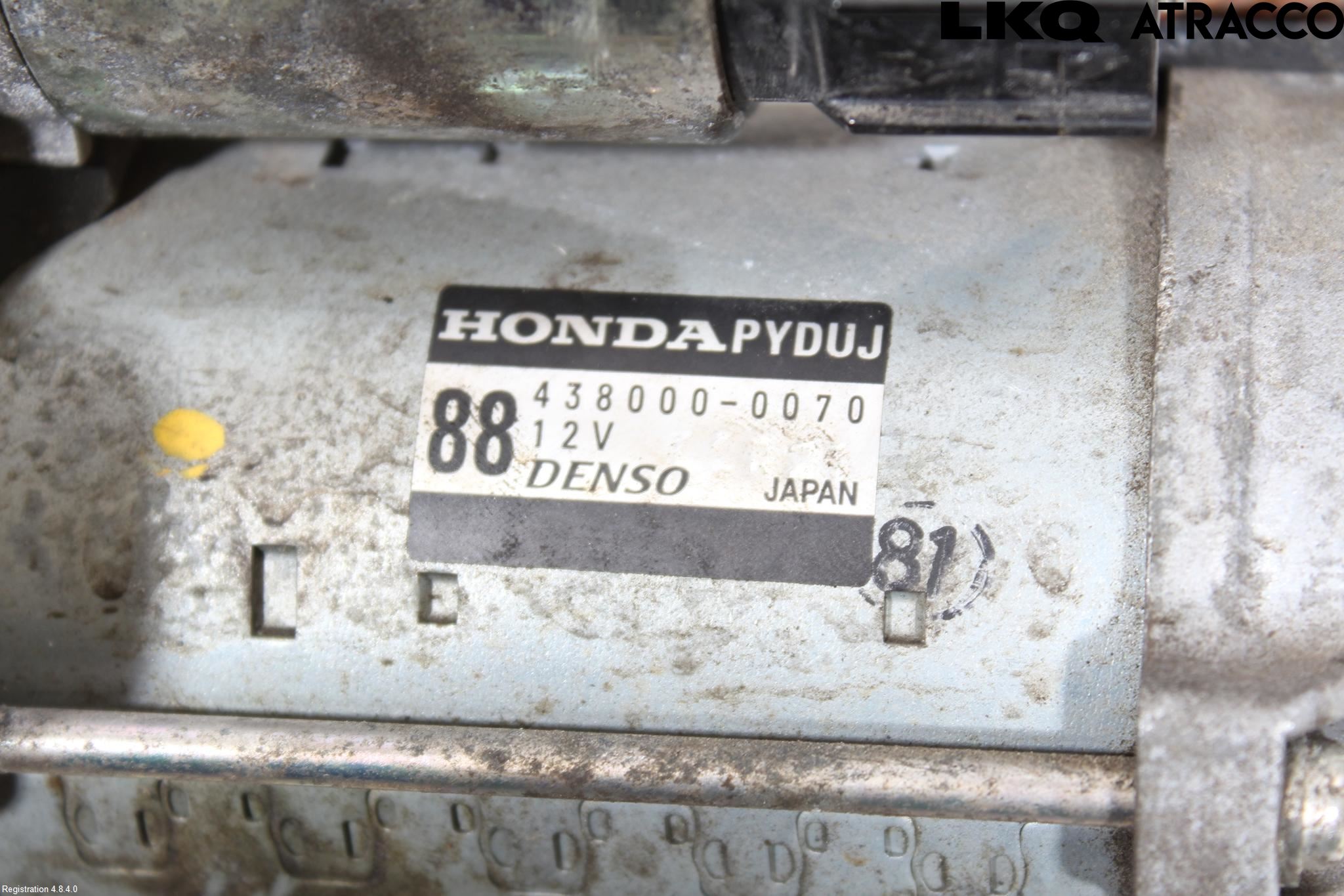 Honda CIVIC 12-16 Startmotor Diesel