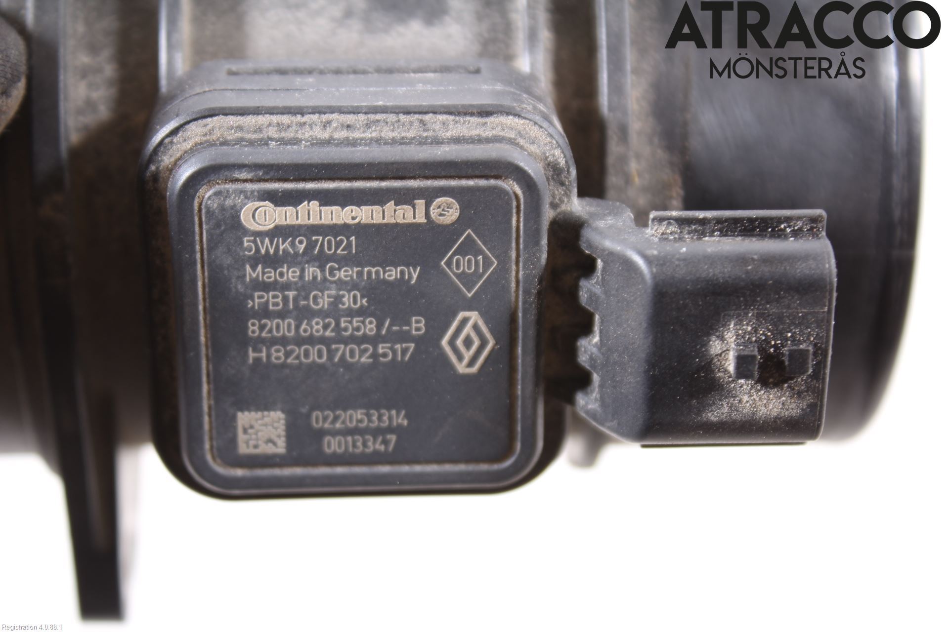 Renault CLIO IV 12-16 Injluftmassamätare