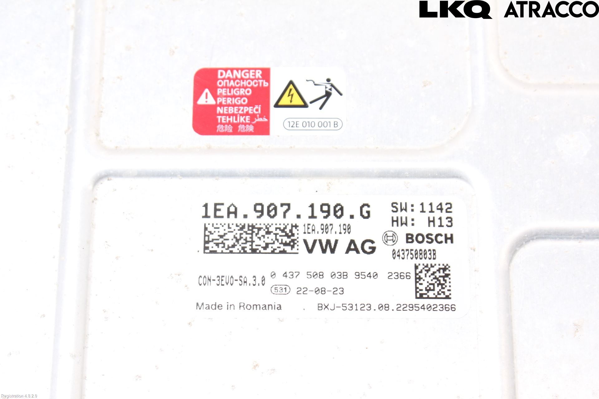 Volkswagen VW ID.4 21- Dc-Cd Omvandlare Hybrid