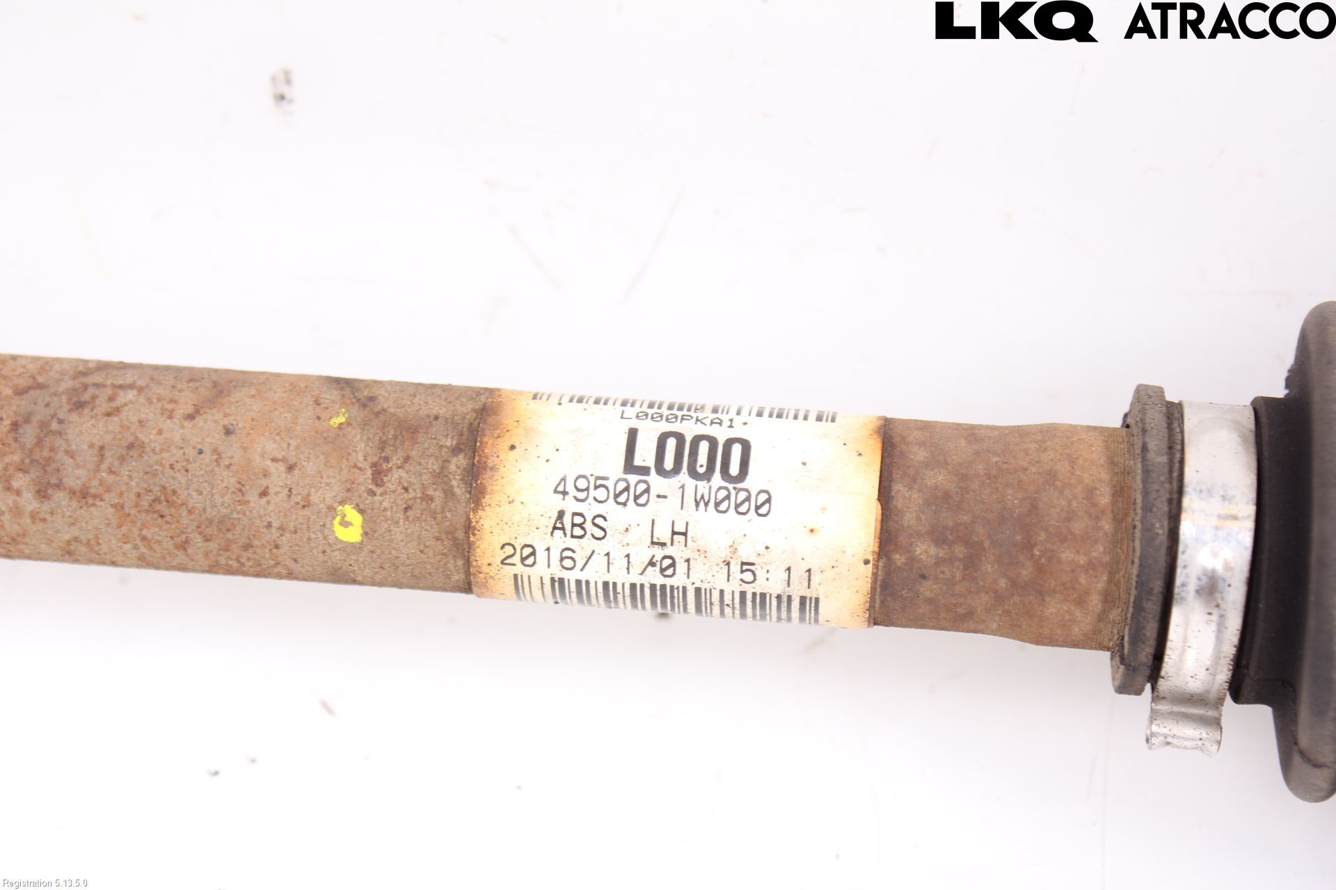 Kia RIO 12-16 Drivaxel Fram Vänster