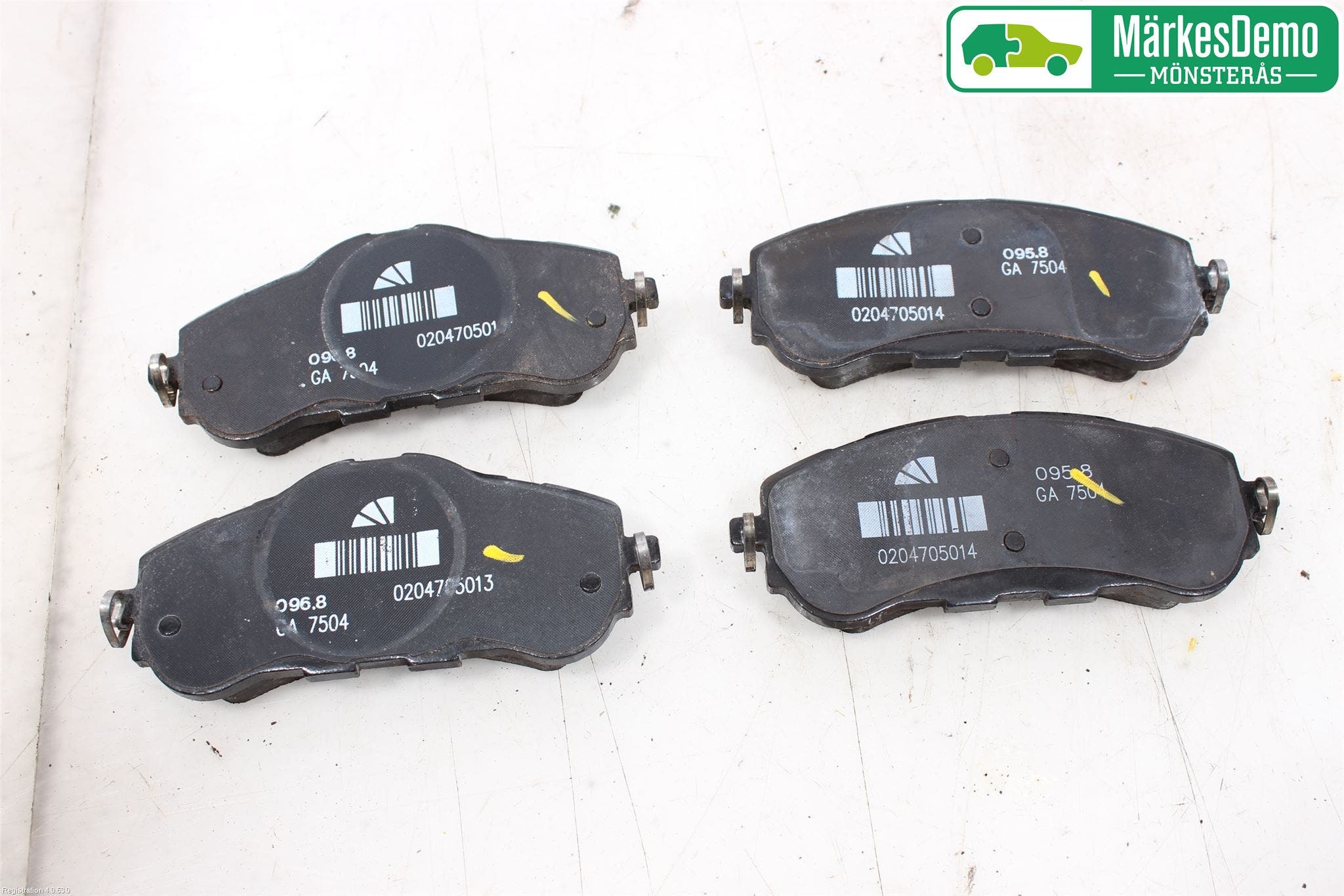 Peugeot 308 14-21 Bromsbelägg Fram