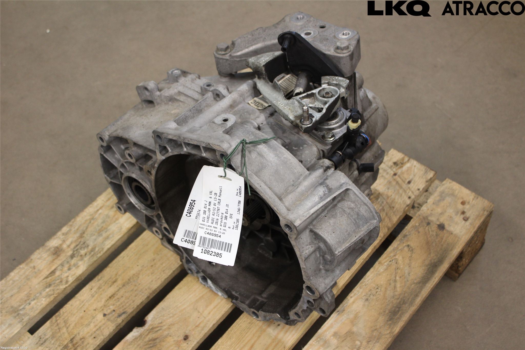 Audi A3/S3 8V 13-20 Växellåda Man 6 Vxl