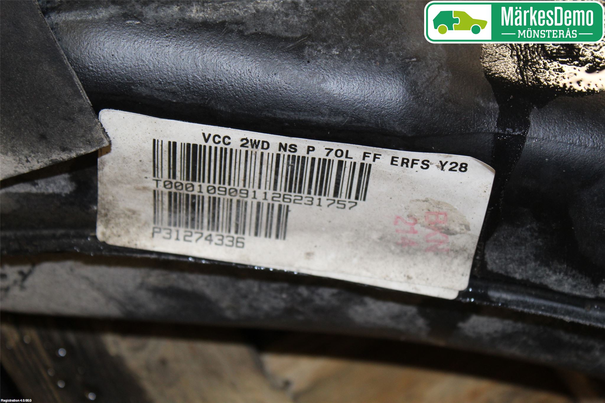 Volvo V70 08-13 Bränsletank