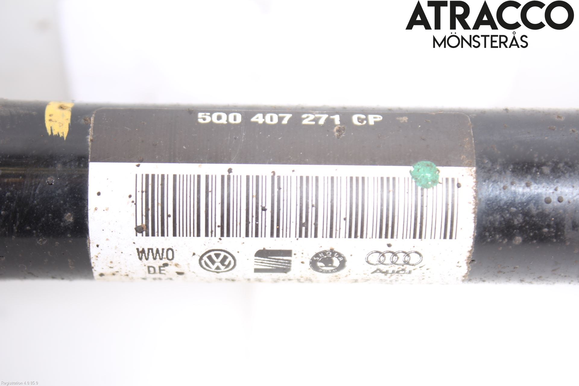 Skoda OCTAVIA (5E) 13-20 Drivaxel Fram Vänster
