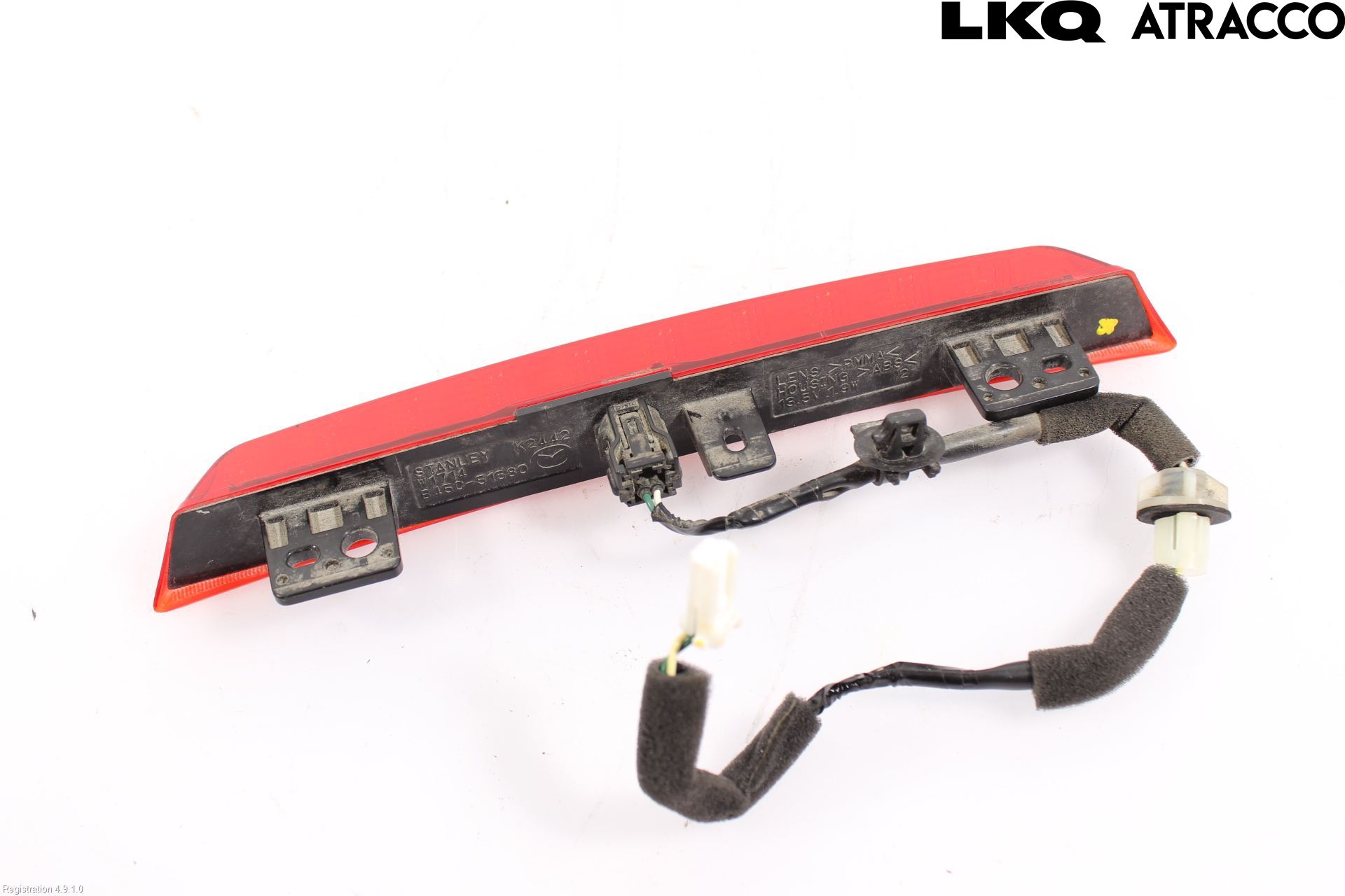 Mazda 3 III 14-19 Bromsljus Bakruta