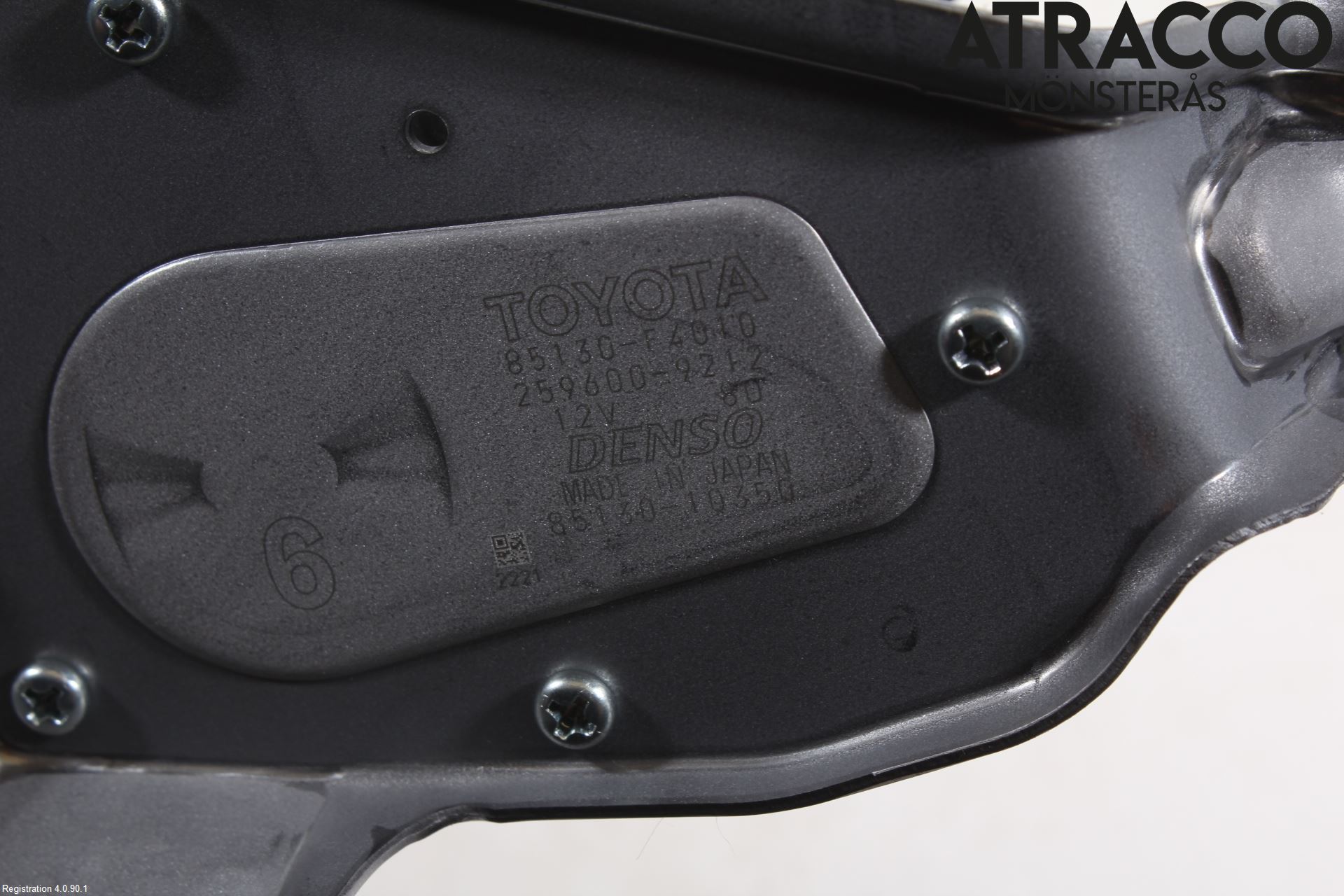 Toyota C-HR 16-23 Torkarmotor Baklucka