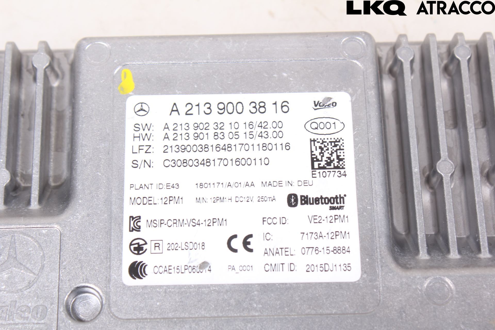 Mercedes-Benz MB E-KLASS (W213) 16-23 Styrenhet Parkeringshjälp