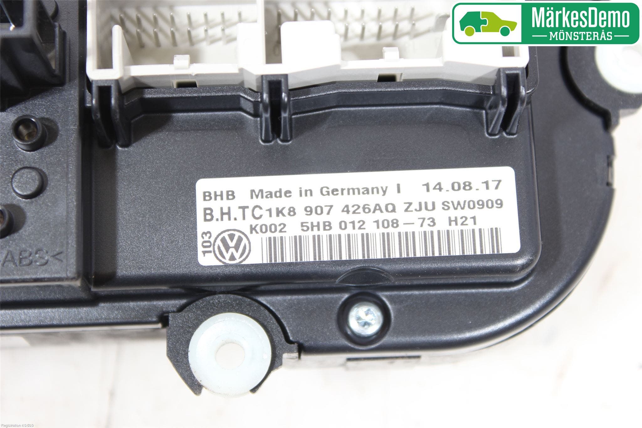 Volkswagen VW CADDY 16-20 Ac Styrenhet Ac Manöveren