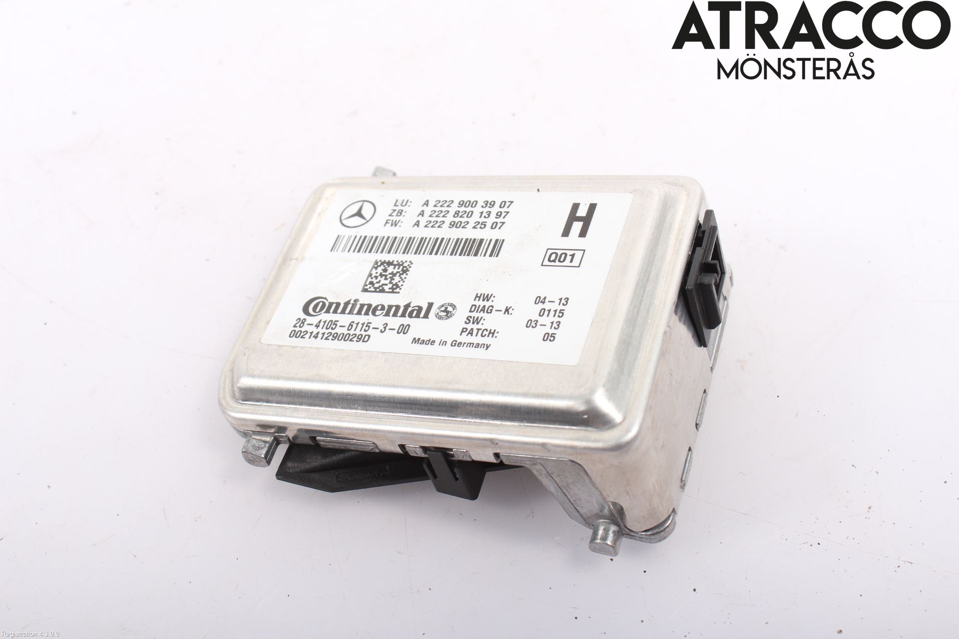 Mercedes-Benz MB C-KLASS (W205) 14-21 Sensor Aktivt Kollisionsskydd