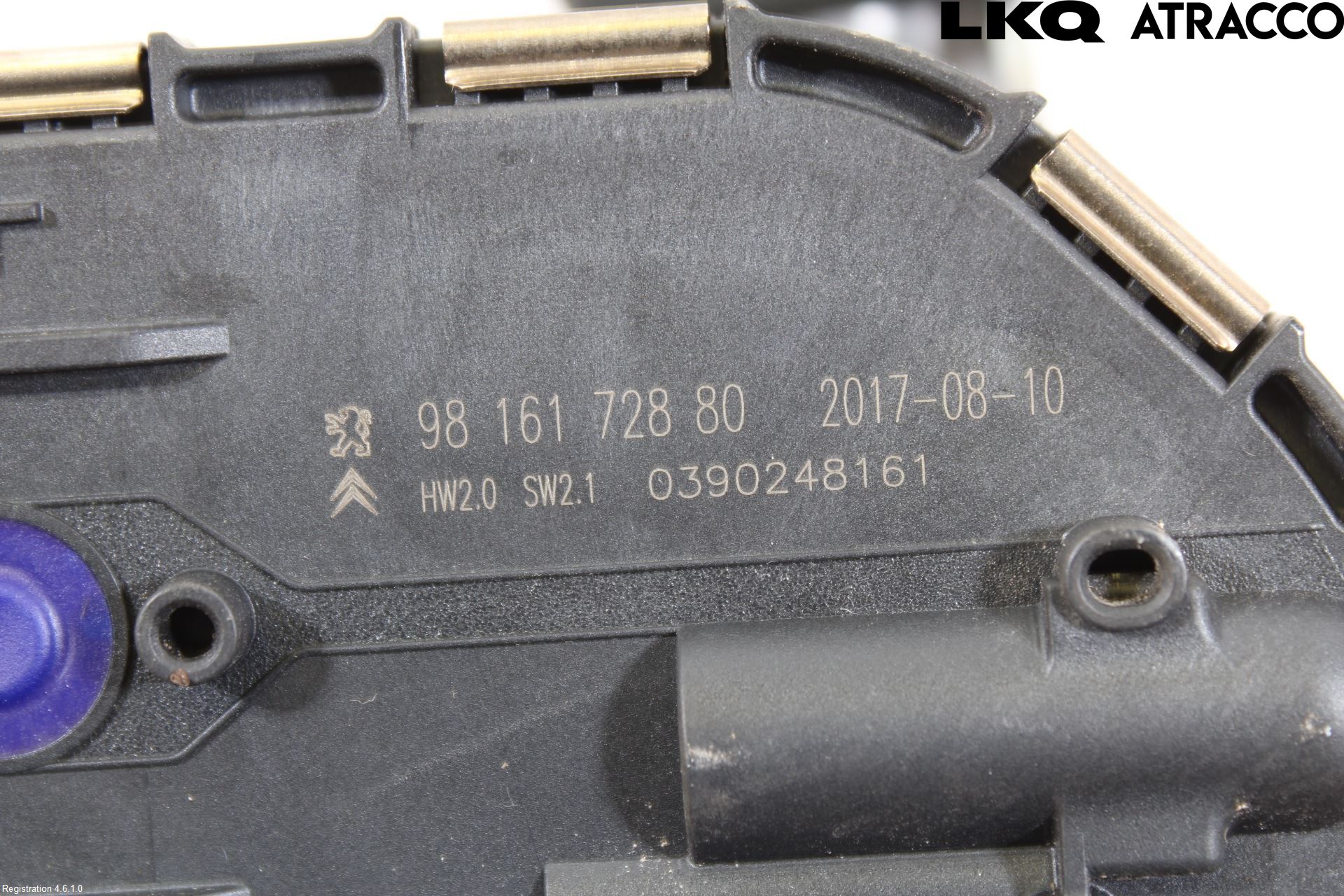 Citroen C4 GRAND PICASSO 14-18 Torkarmotor Vindruta
