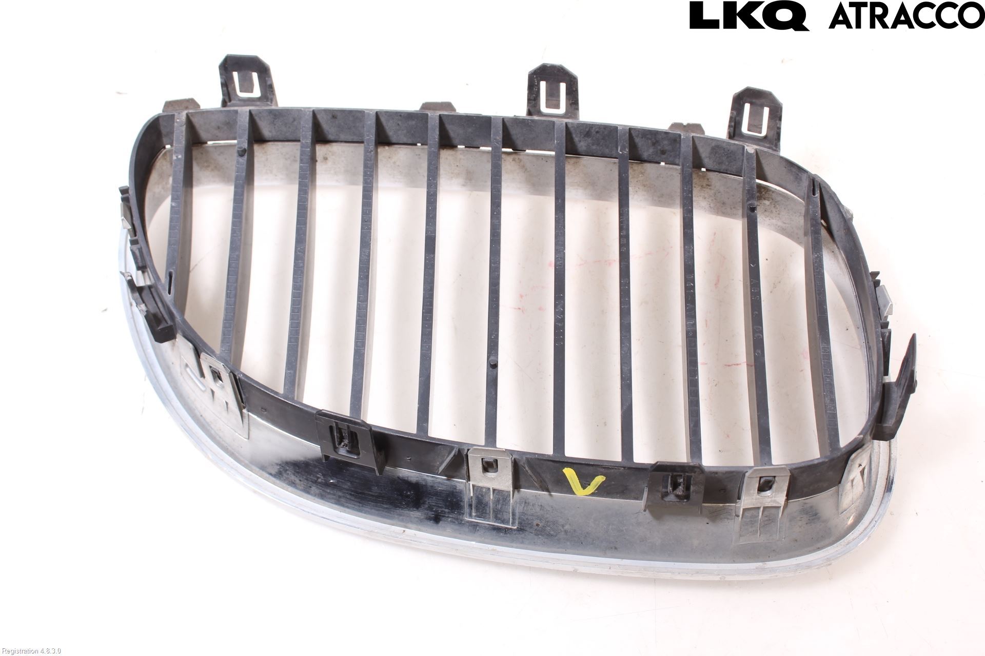 BMW 5 E60/61 Sed/Tou 02-10 Grilldel Vänster