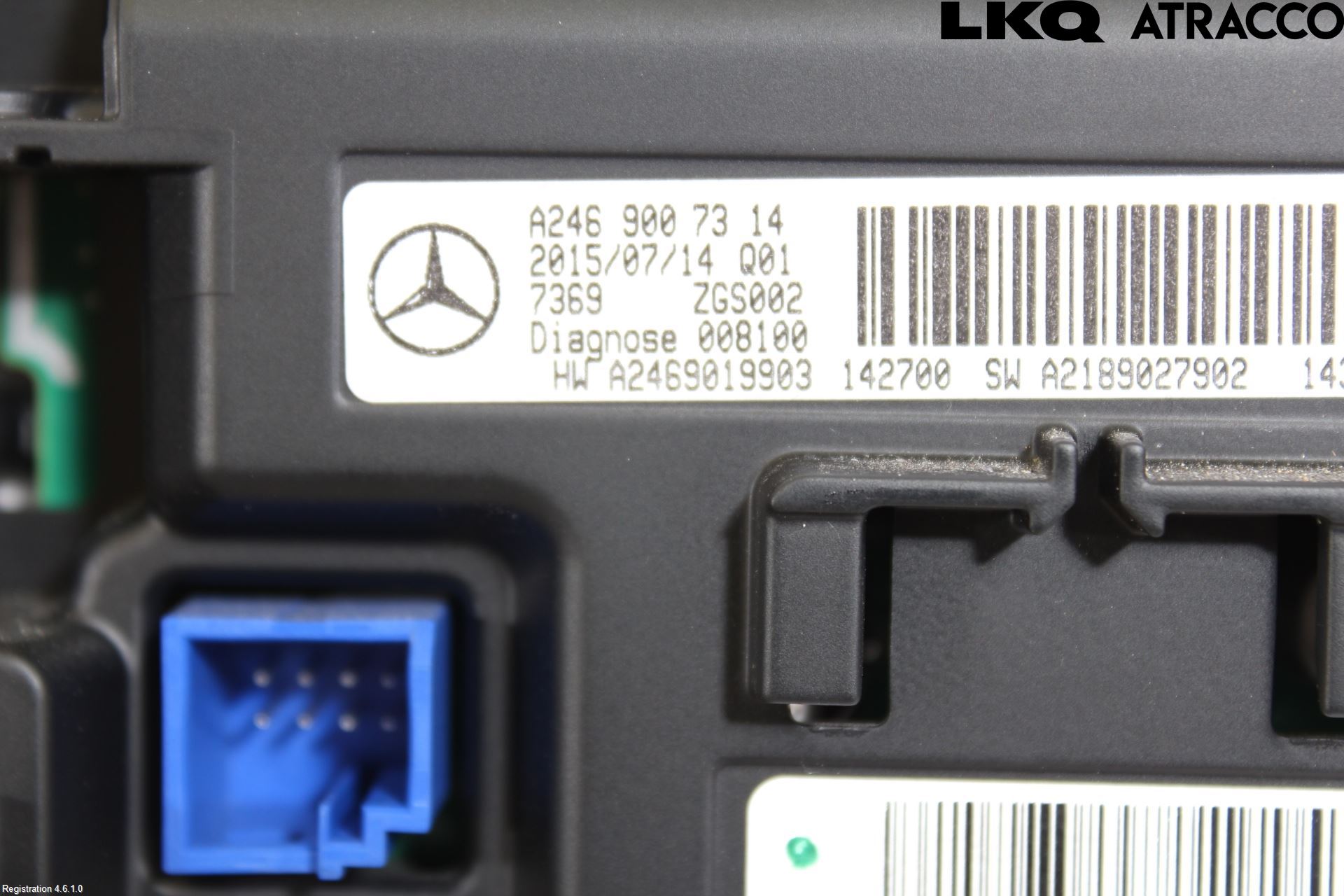 Mercedes-Benz MB CLA-KLASS (C117/X117) 13-19 Färddator