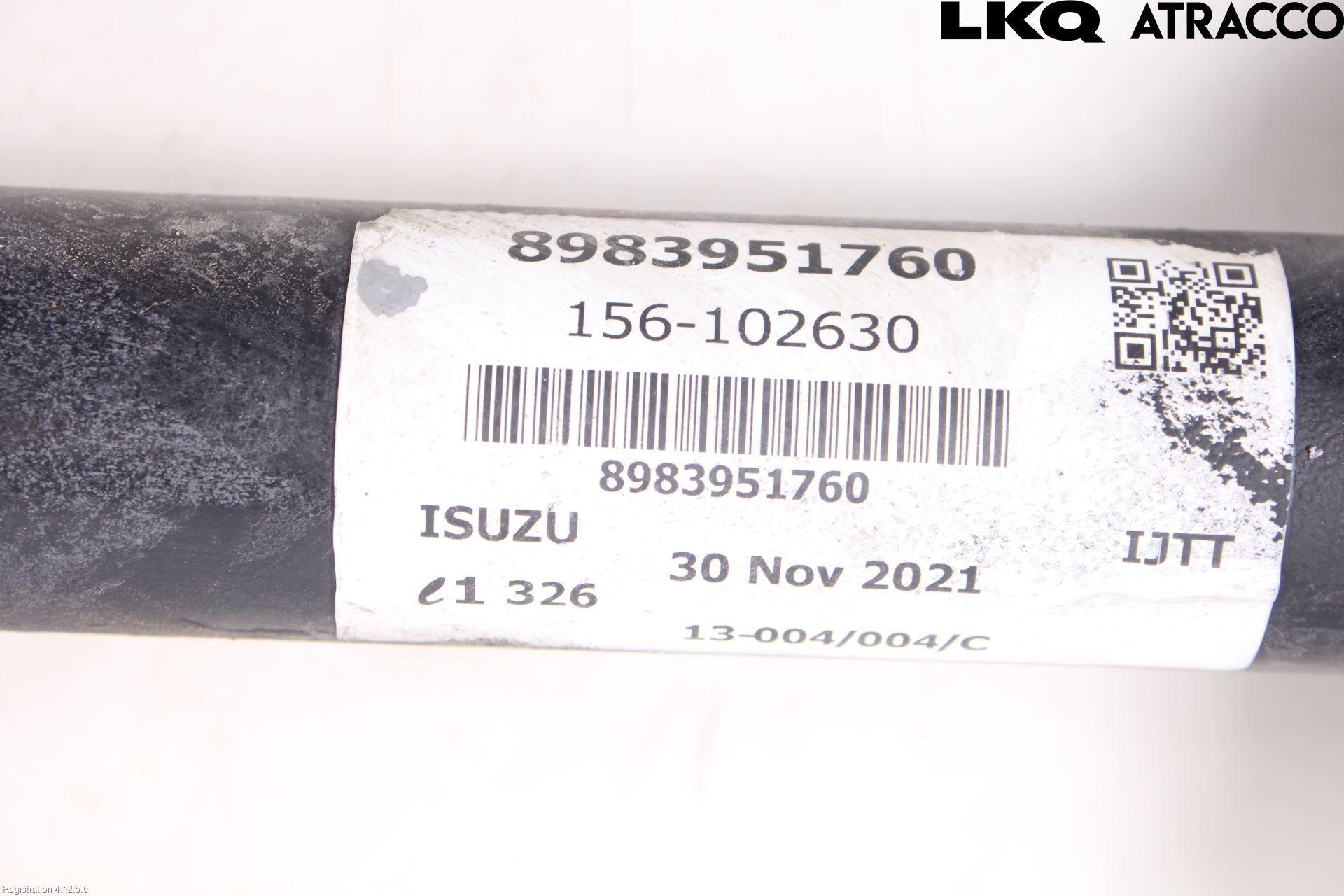 Isuzu D-MAX Mellanaxel Främre 4Wd