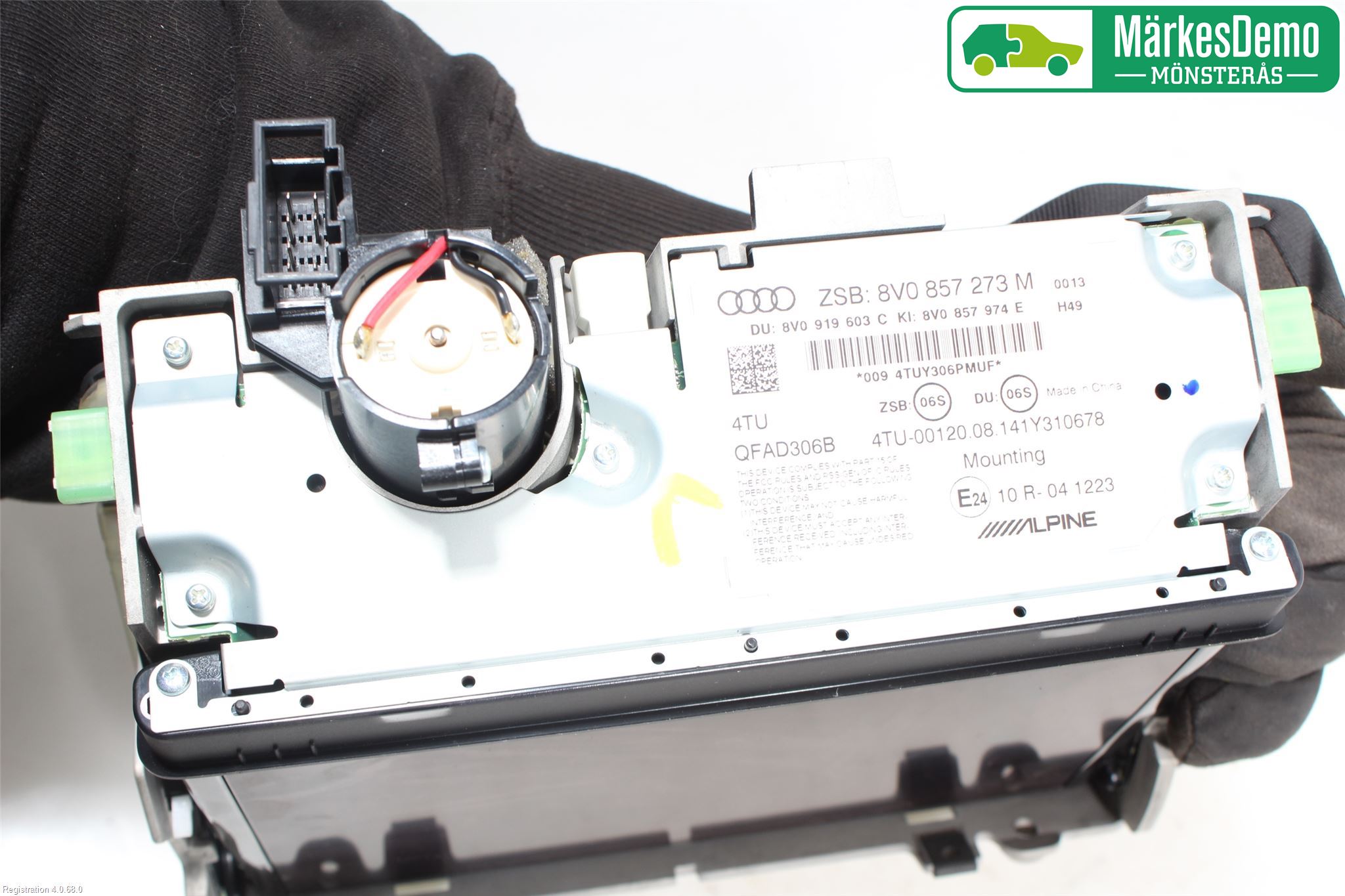 Audi A3/S3 8V 13-20 Multifunktionsdisplay