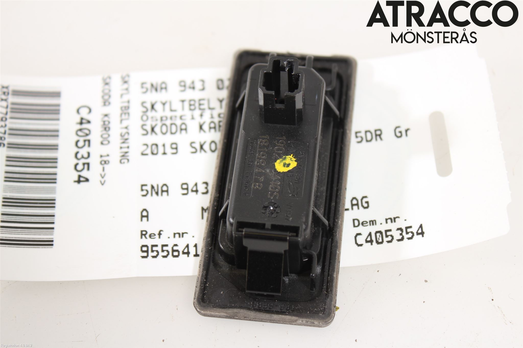 Skoda KAROQ 18- Skylt Belysning