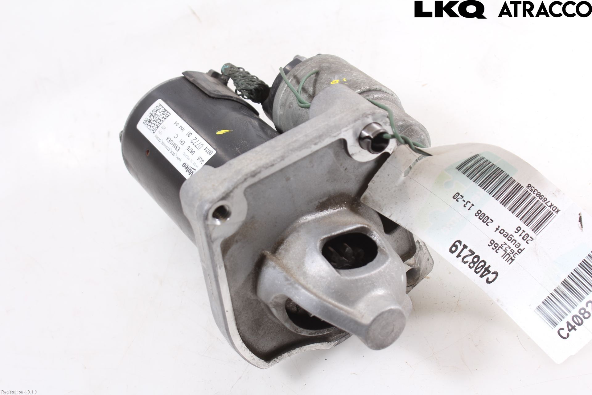 Peugeot 2008 13-20 Startmotor