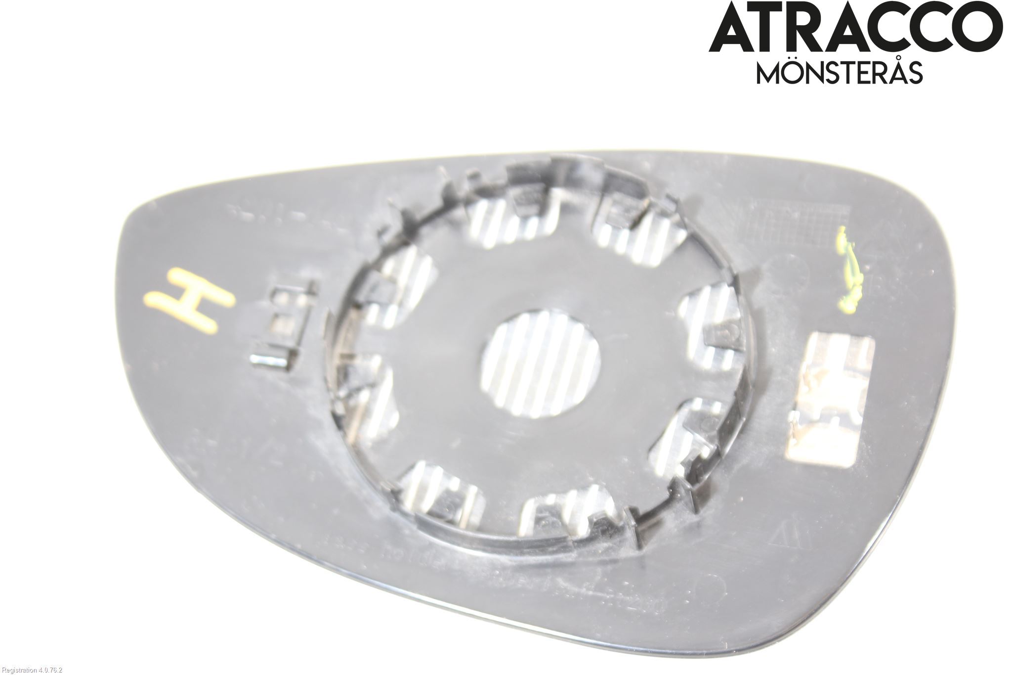 Ford FIESTA 13-17 Spegelglas Hö