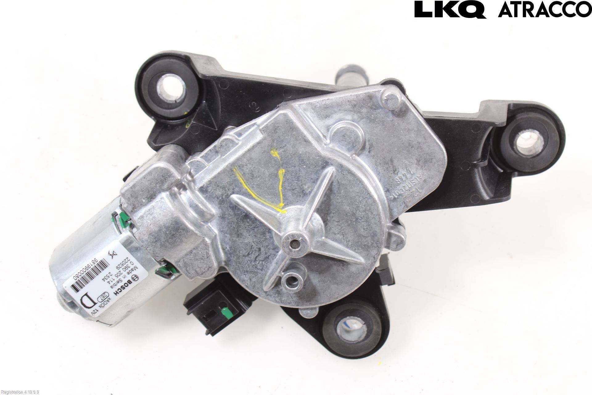 Opel CORSA F, CORSA-E 20- Torkarmotor Baklucka