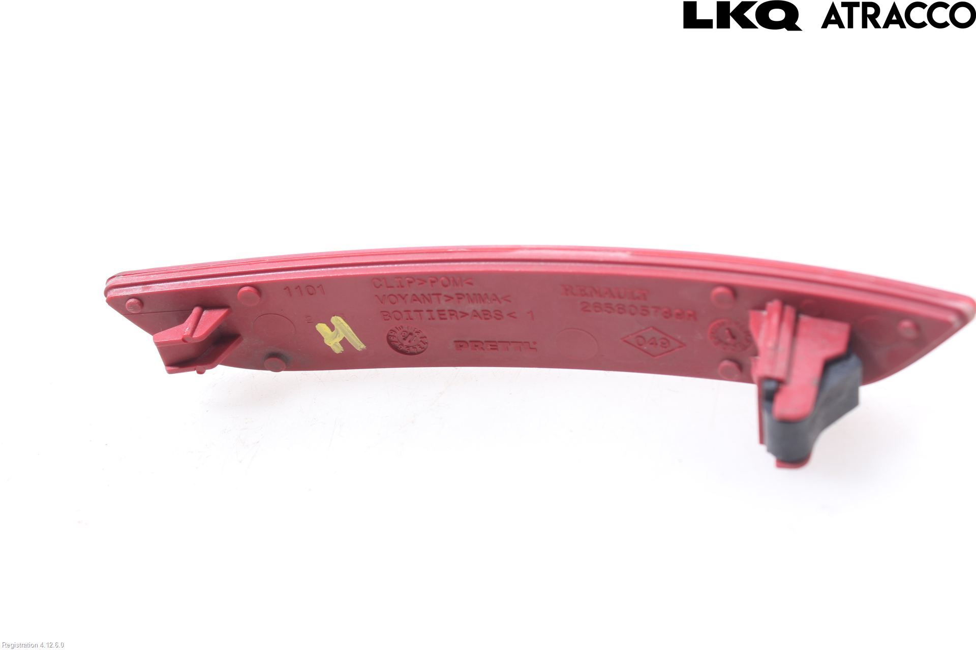 Renault CLIO IV 12-16 Dimljus/Reflex Bak