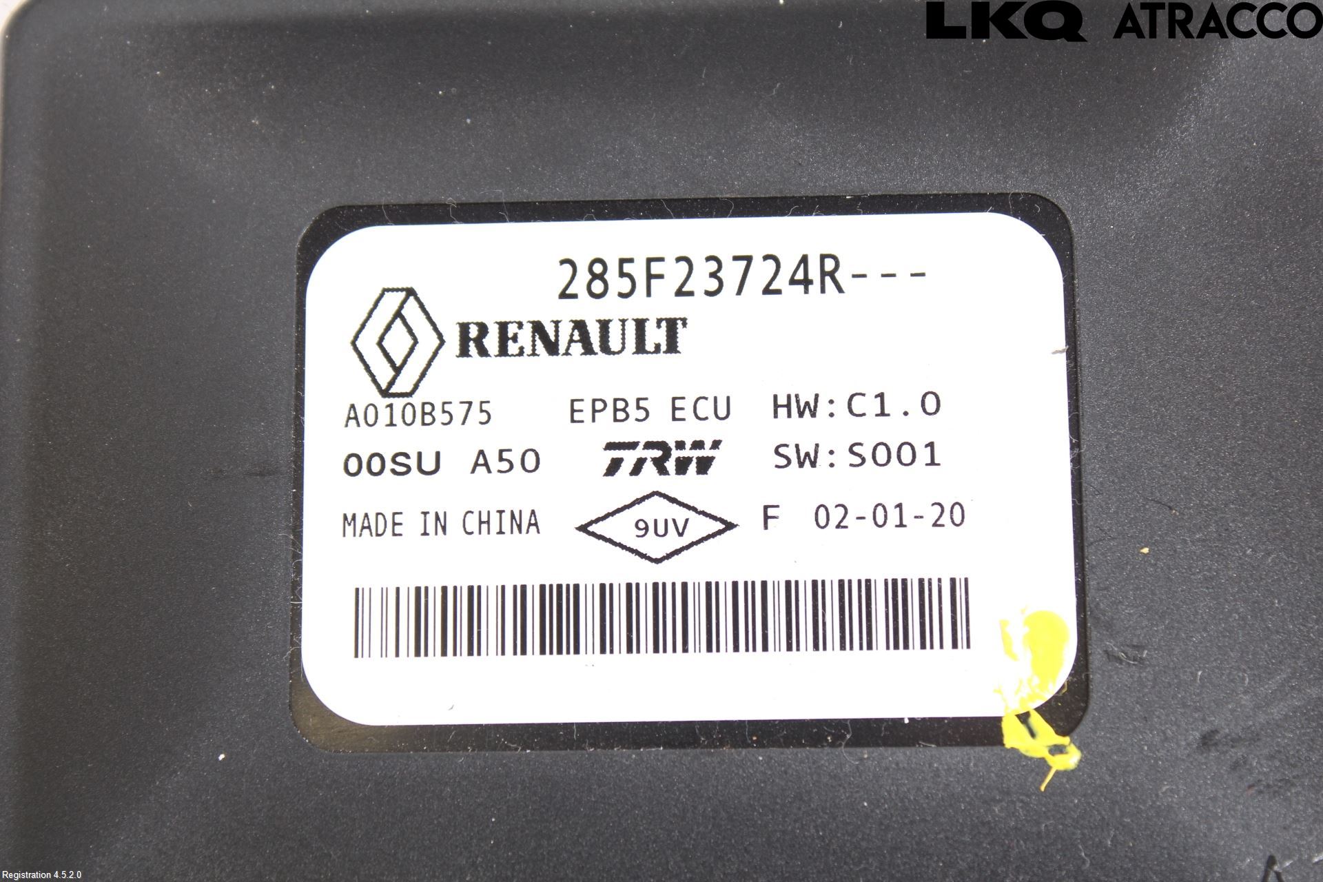 Renault ZOE/E-TECH 13- Styrenhet Parkeringshjälp