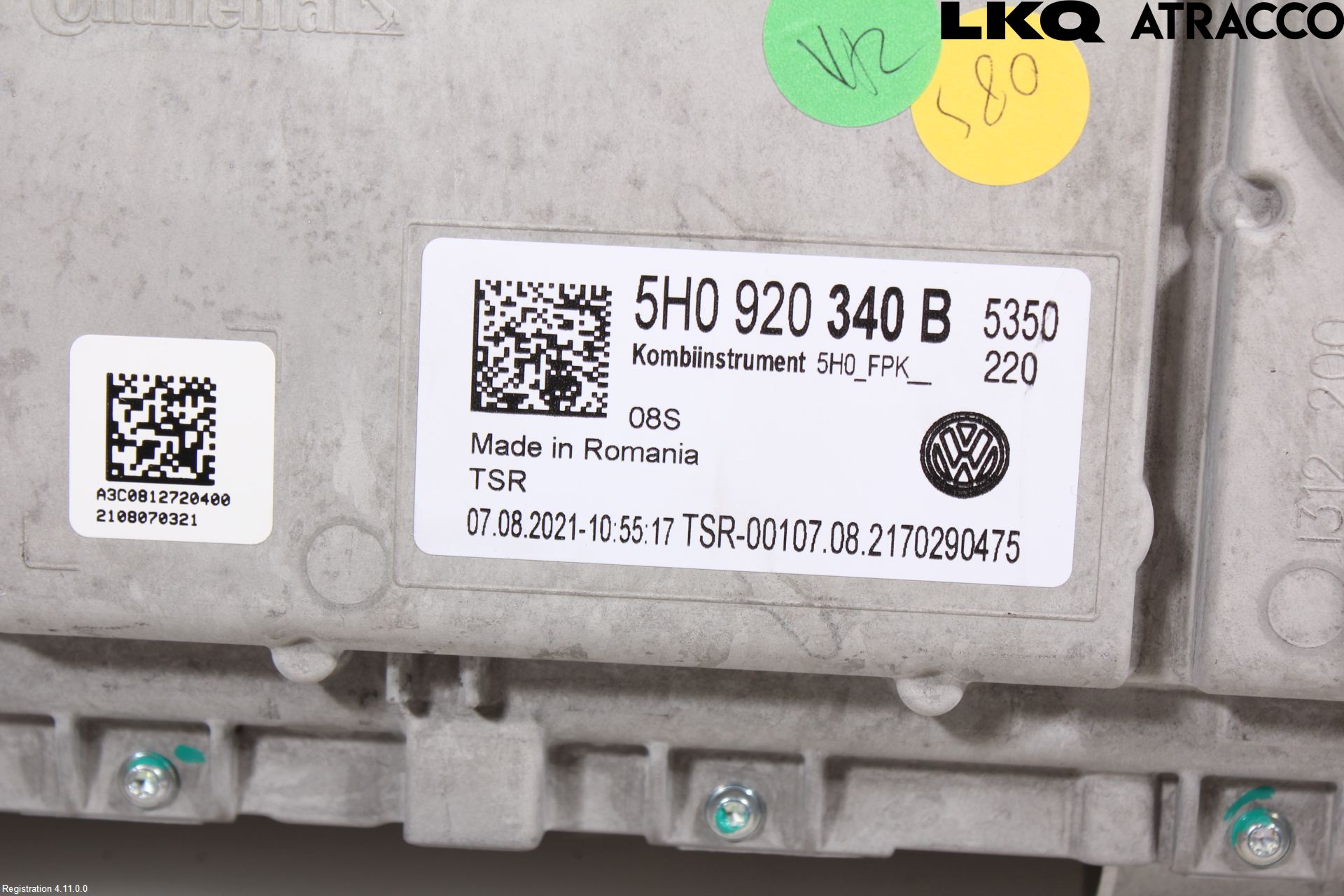 Volkswagen VW GOLF / E-GOLF VIII 20- Multifunktionsdisplay