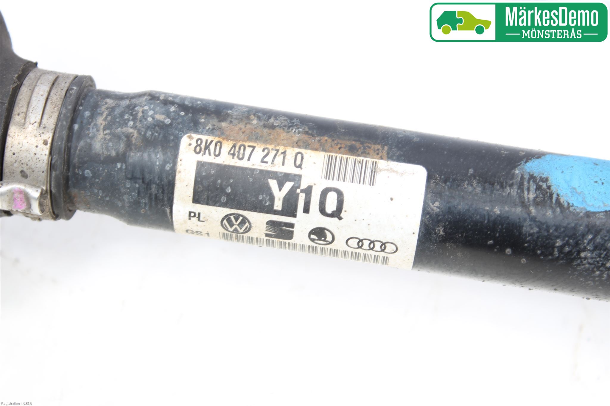 Audi A4/S4 08-11 Drivaxel Fram Höger