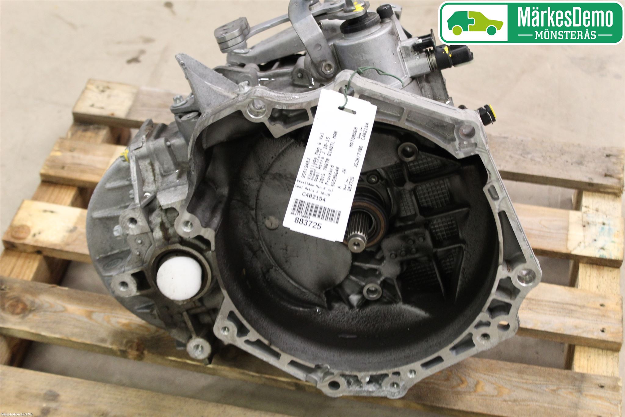 Opel ASTRA J 10-15 Växellåda Man 6 Vxl