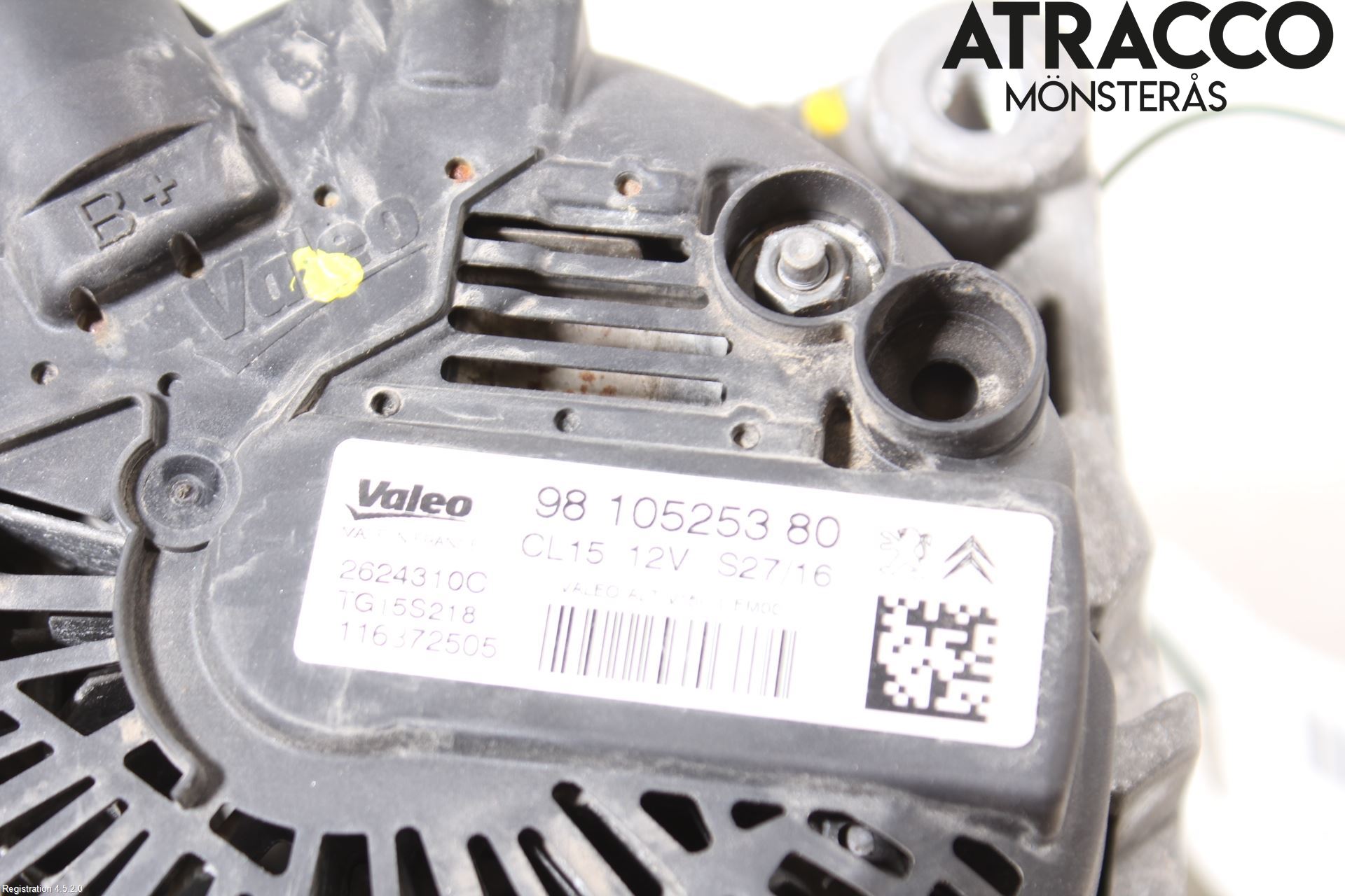 Citroen BERLINGO 08-18 Generator