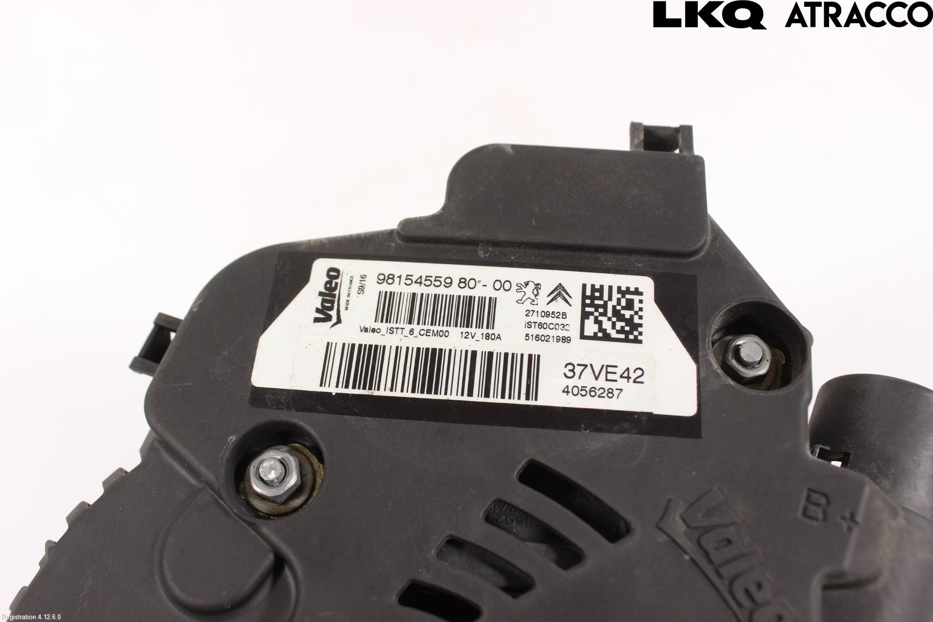 Peugeot 3008 09-16 Generator