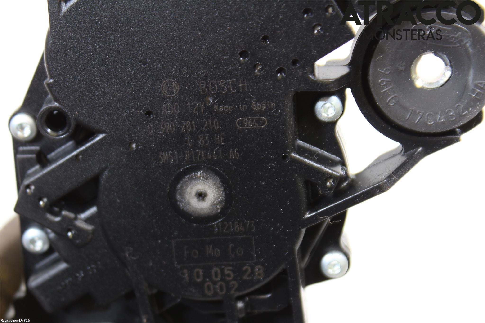 Volvo V50 08-12 Torkarmotor Baklucka