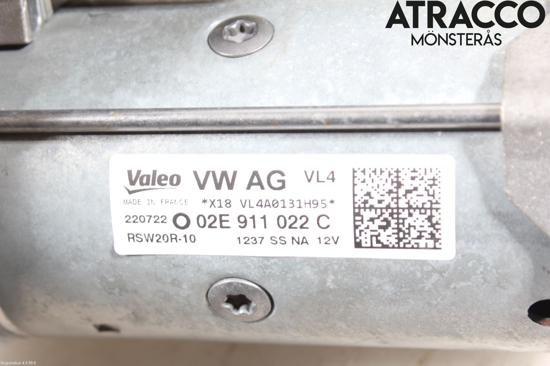 Volkswagen VW CADDY 21- Startmotor Diesel