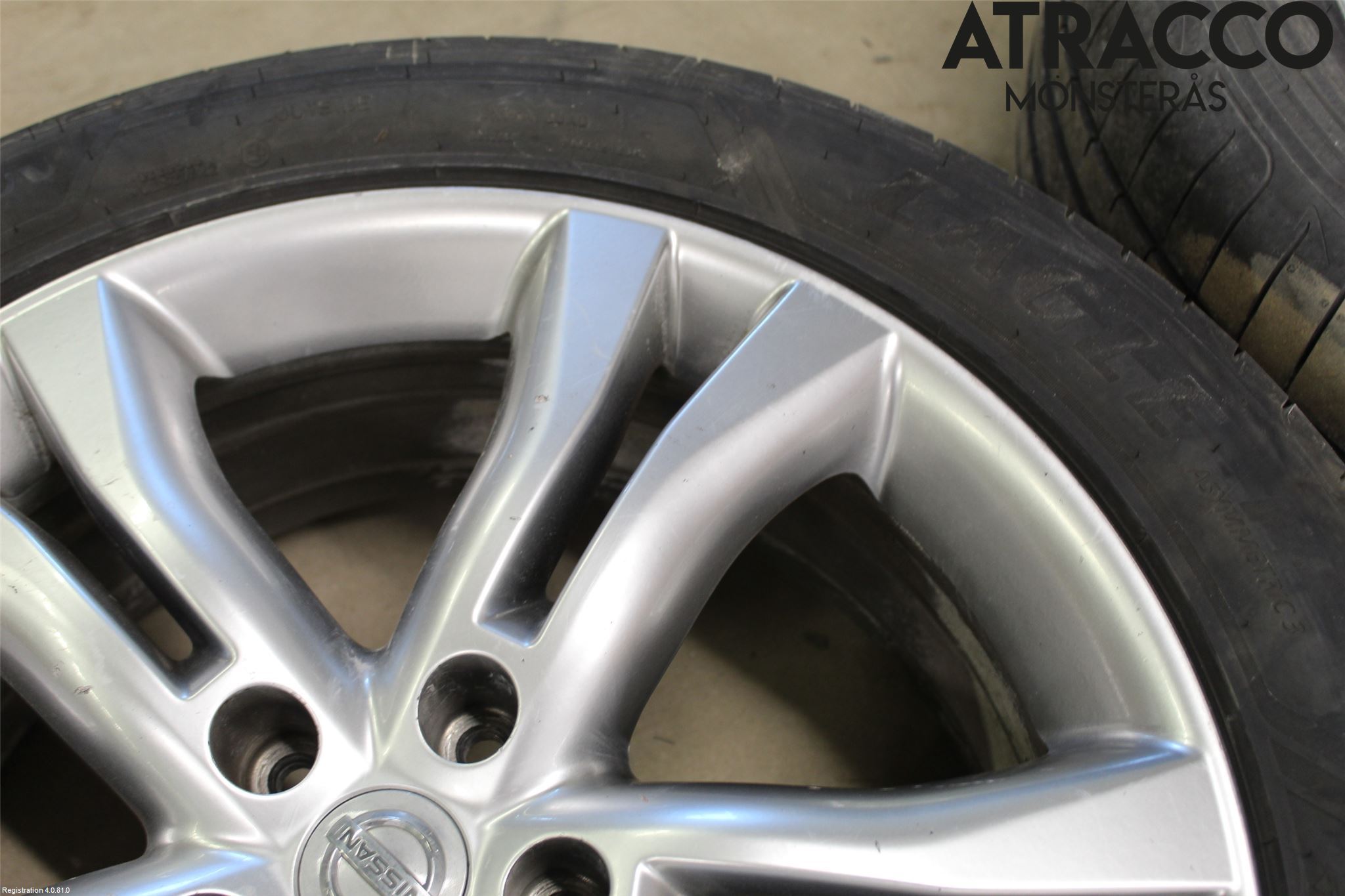 Nissan MURANO 09-15 Sommardäck Alumfälg 4St