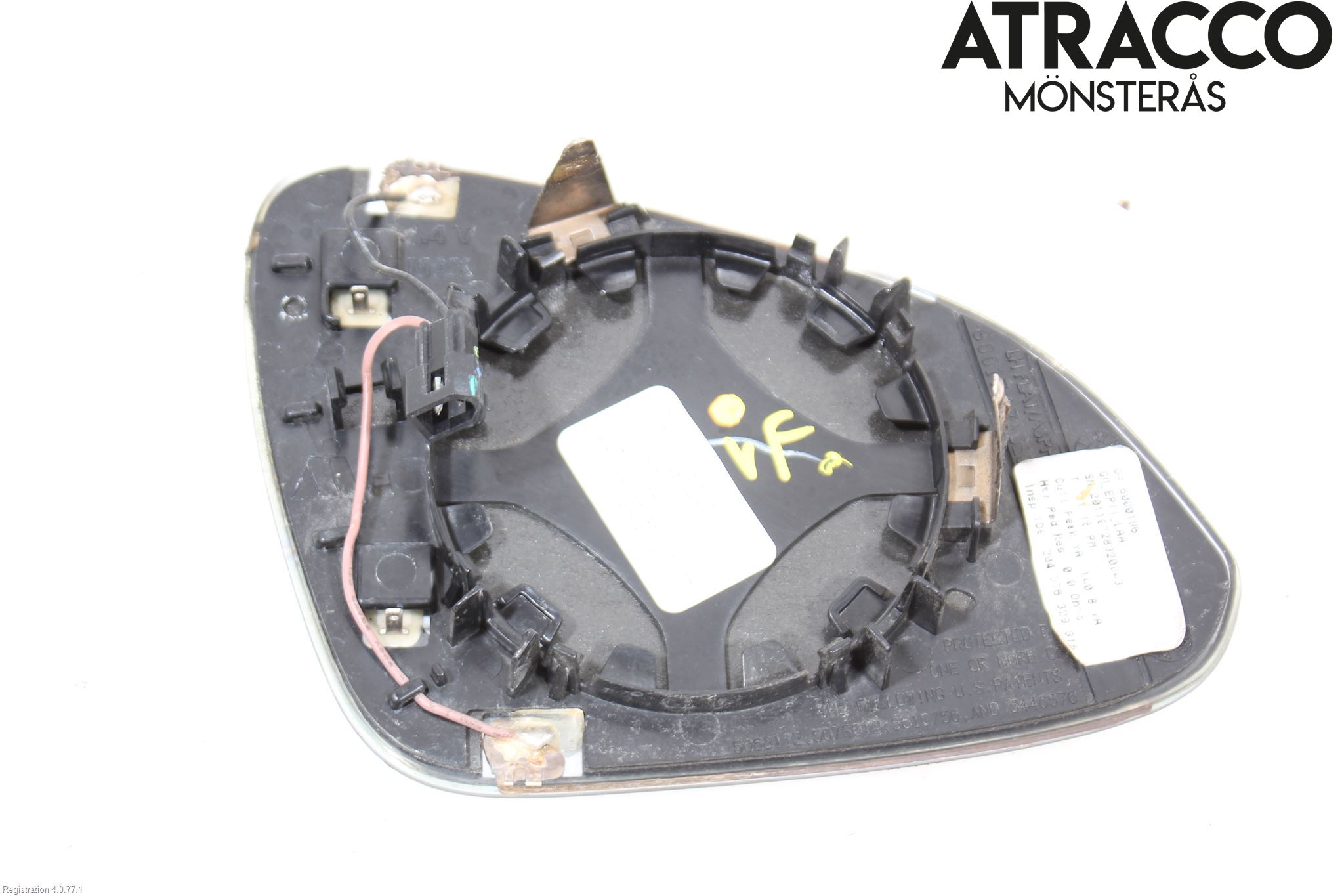 Opel INSIGNIA 09-16 Spegelglas Vä