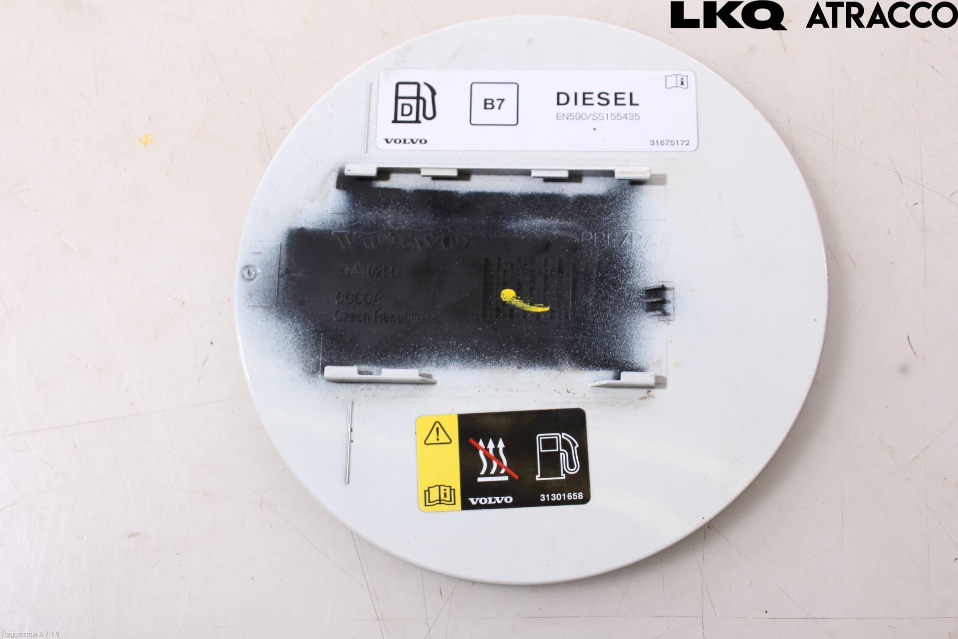 Volvo XC60 14-17 Tanklucka