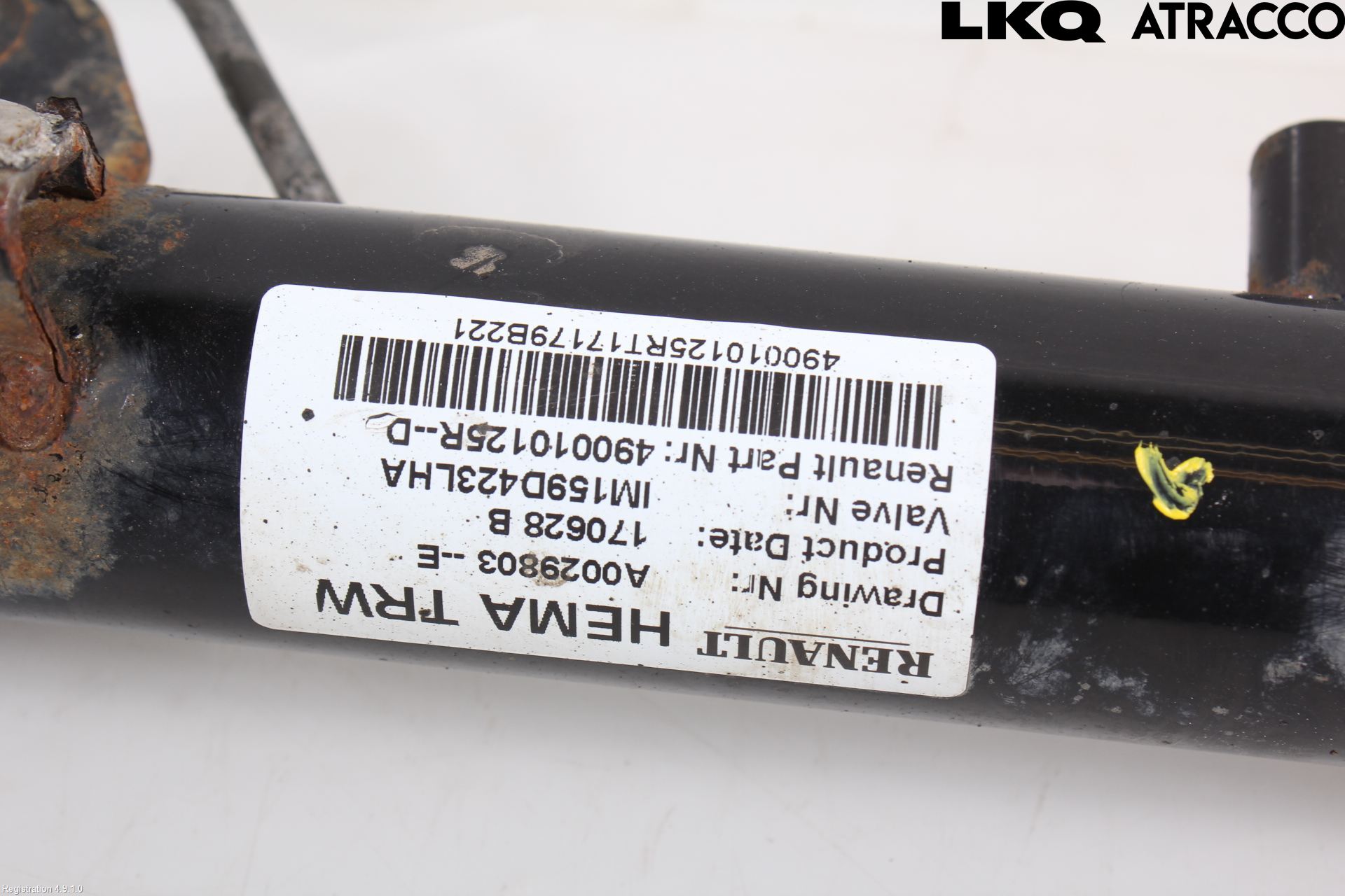 Dacia DUSTER 18-24 Styrväxel Servo -Snäcka