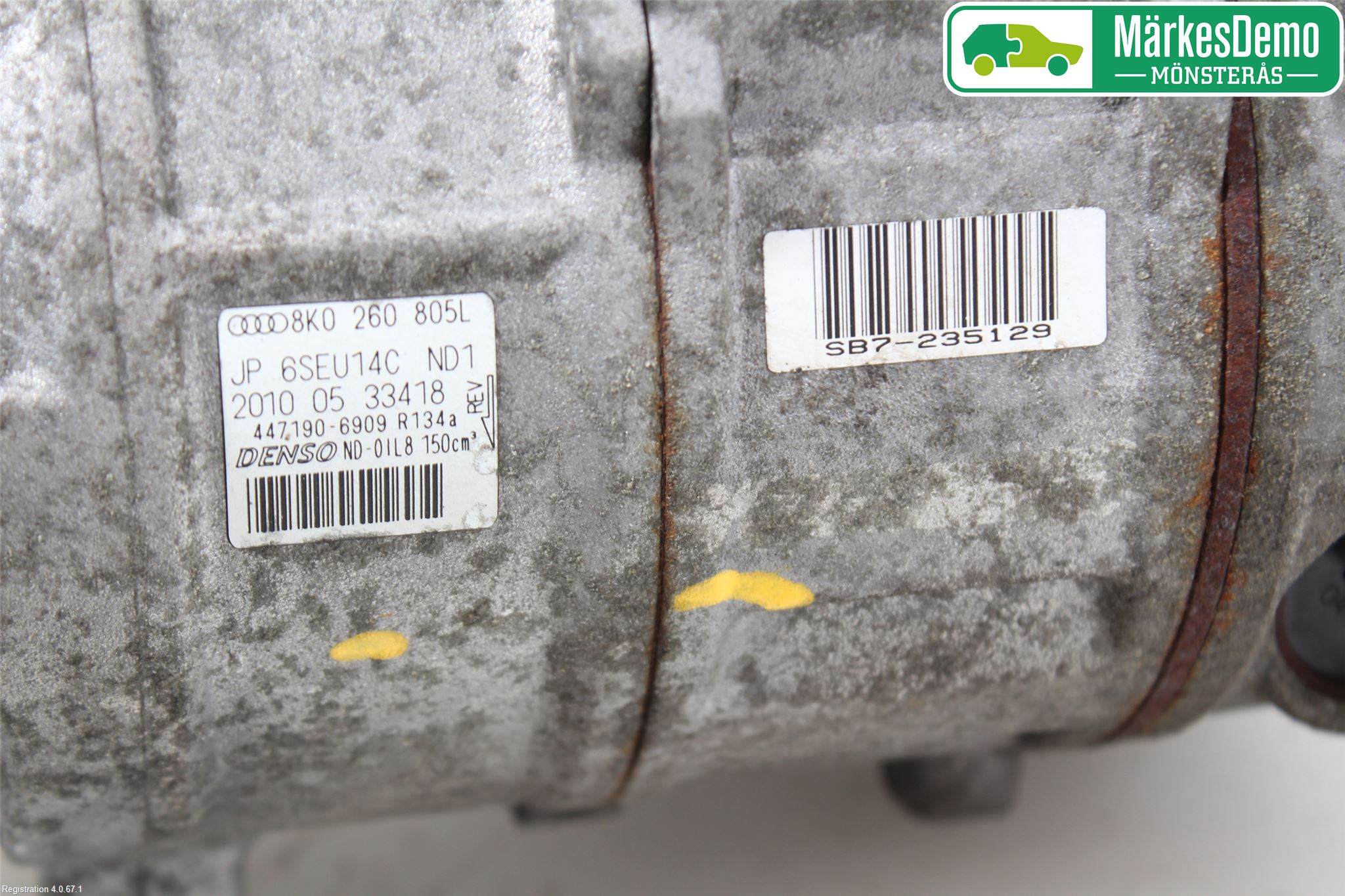 Audi A4/S4 08-11 Ac Kompressor