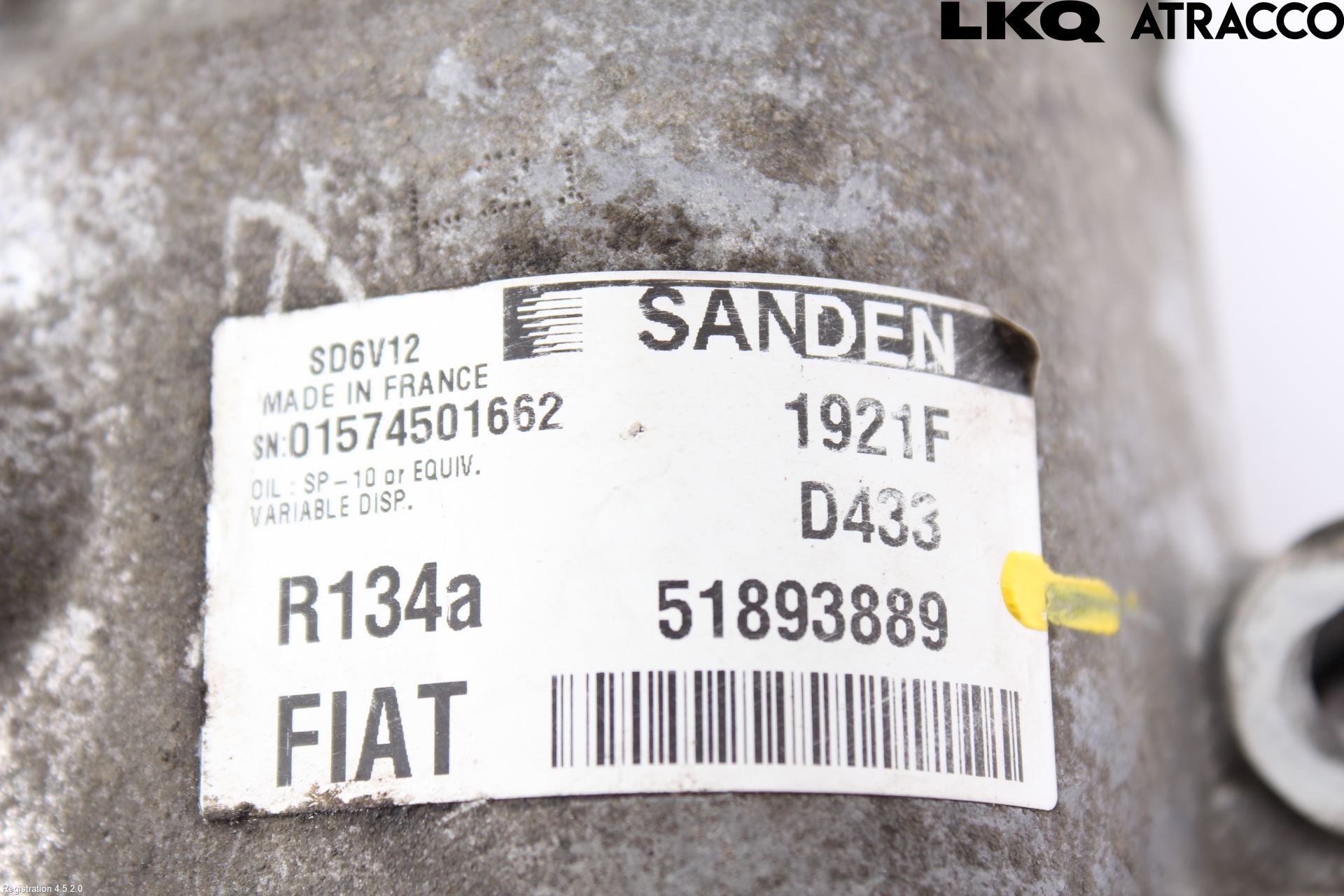 Fiat DOBLO CARGO Ac Kompressor