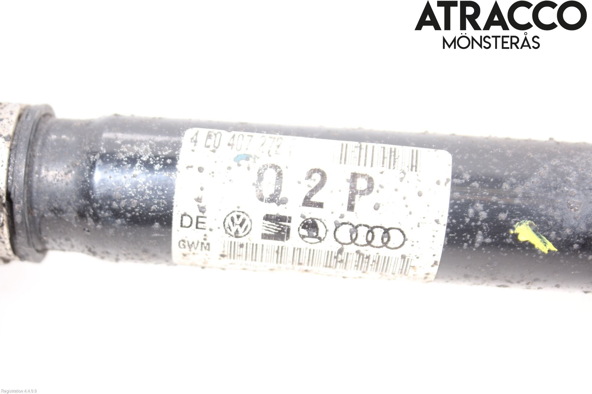 Audi A8/S8 4E  02-09 Drivaxel Fram Höger