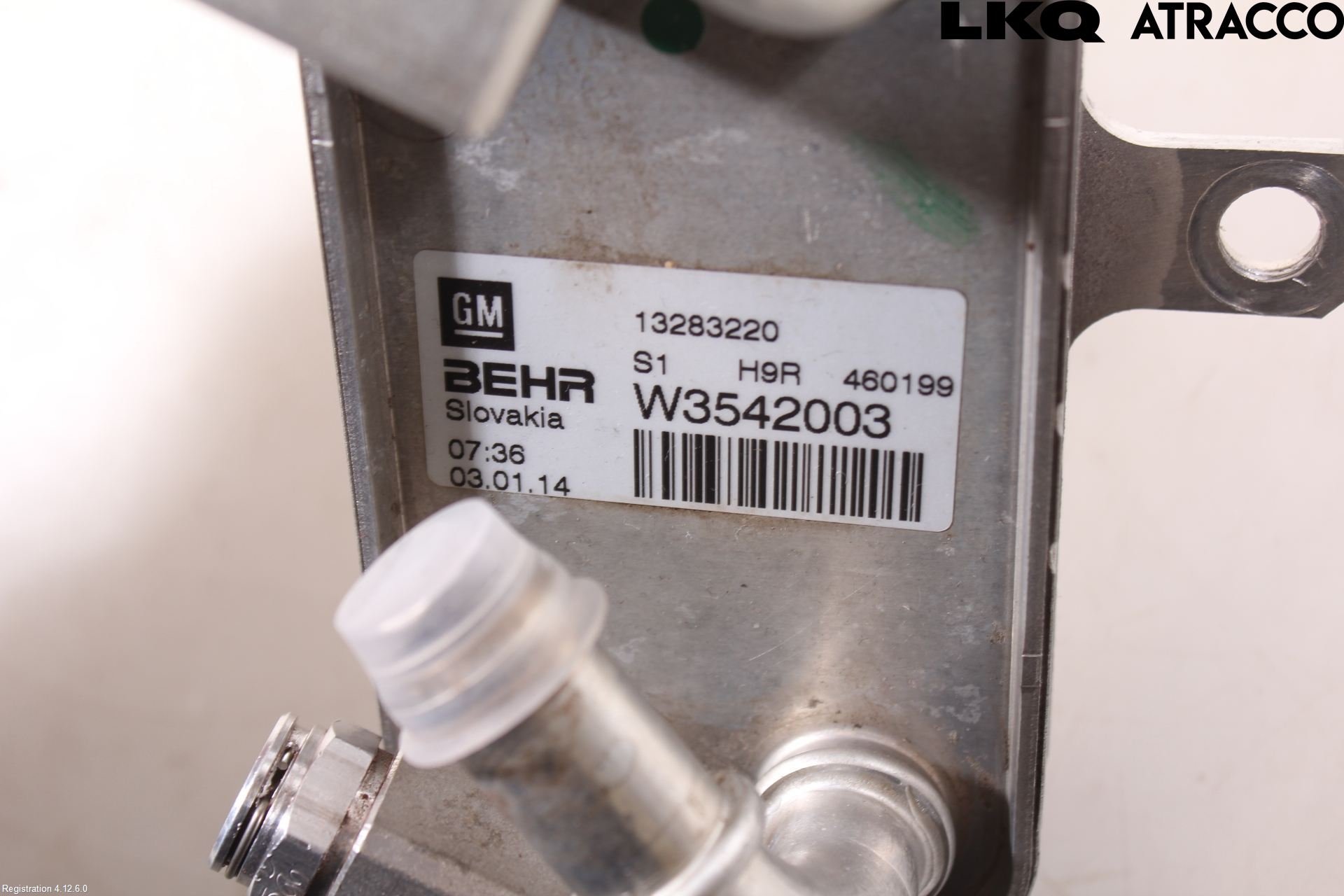Opel CORSA D 07-14 Oljekylare Automat