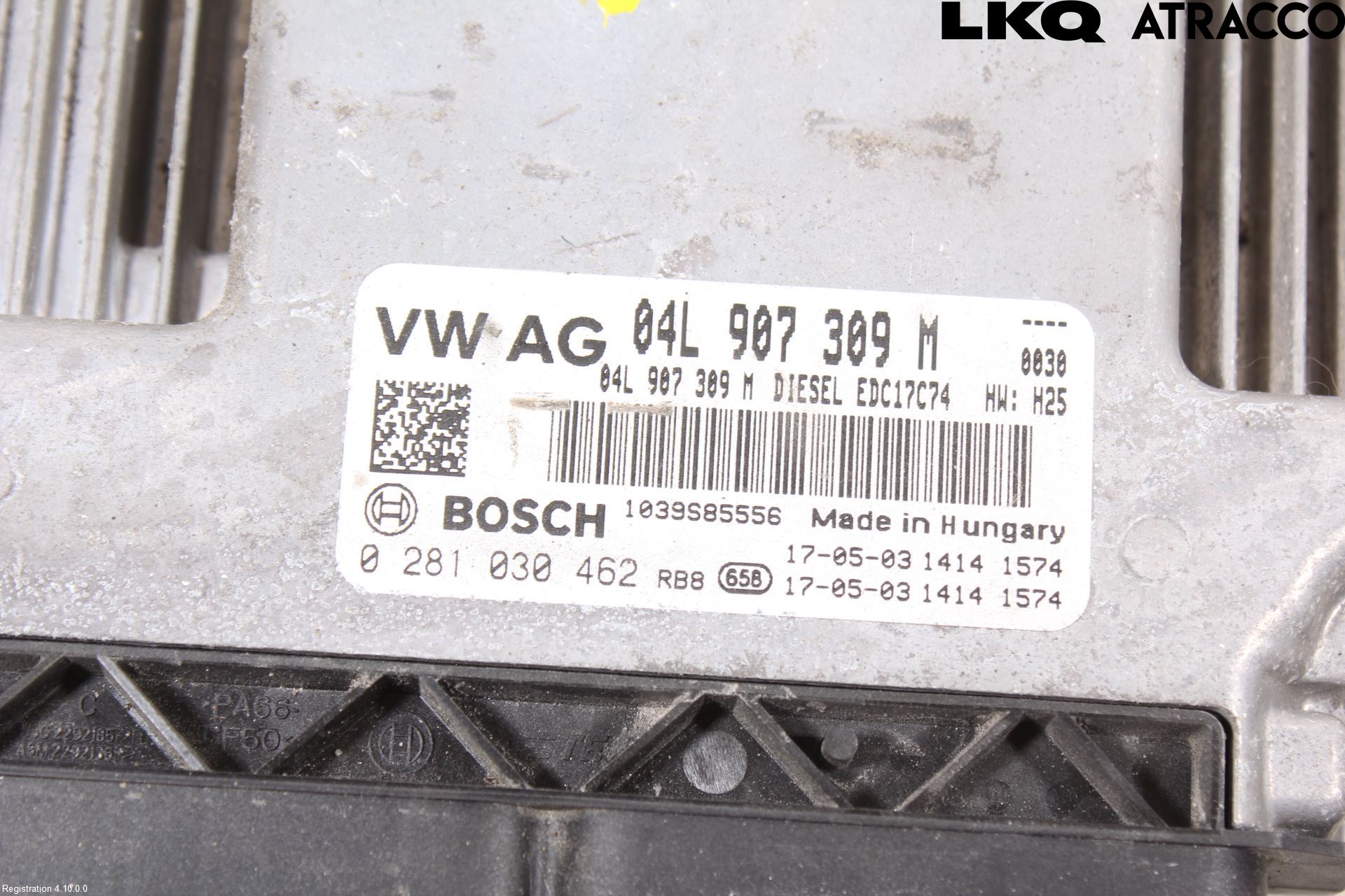 Volkswagen VW PASSAT 15-19 Styrenhet Inspump Diesel