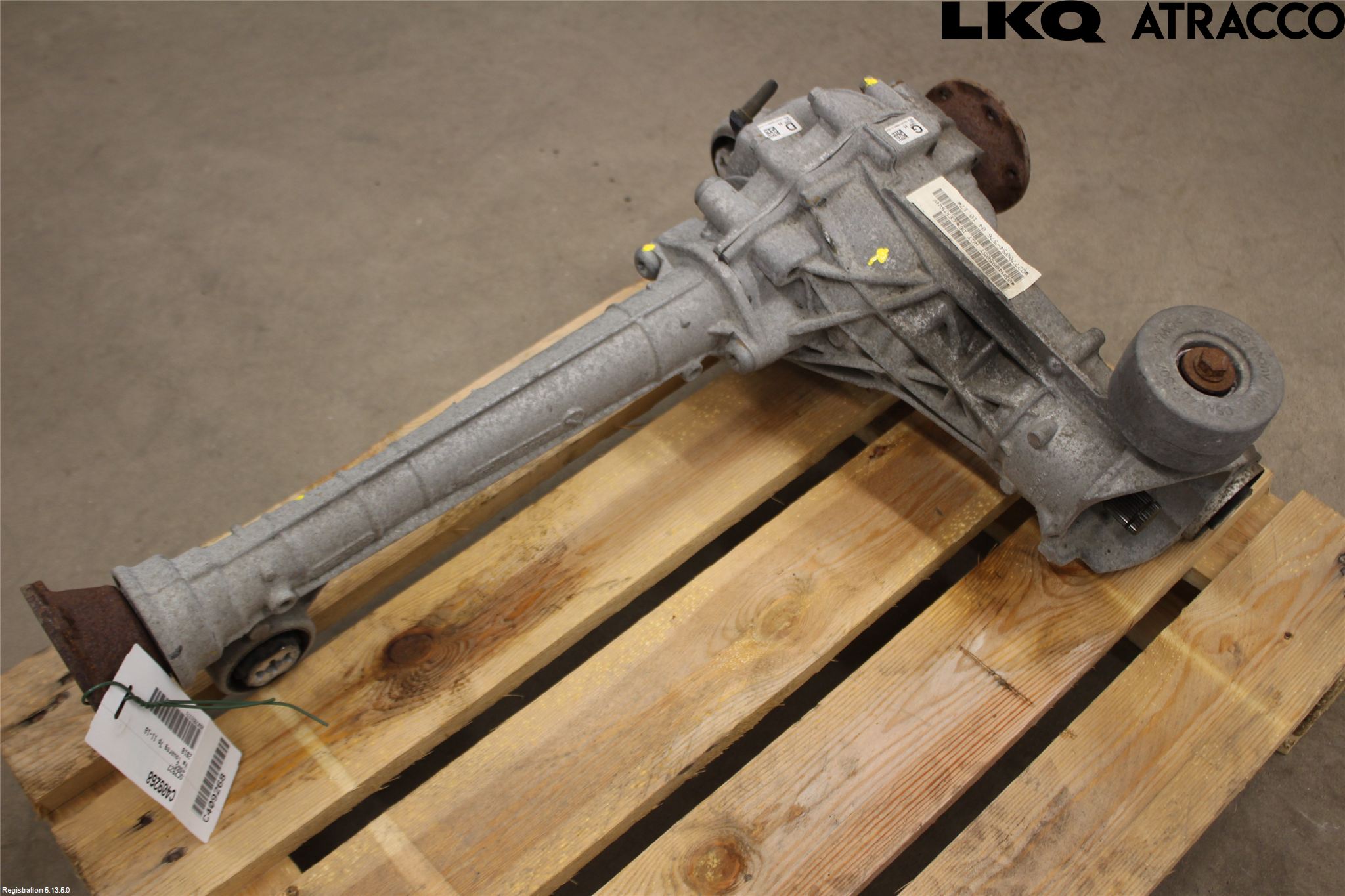 Volkswagen VW TOUAREG 7P 11-18 Framvagn Diffrential