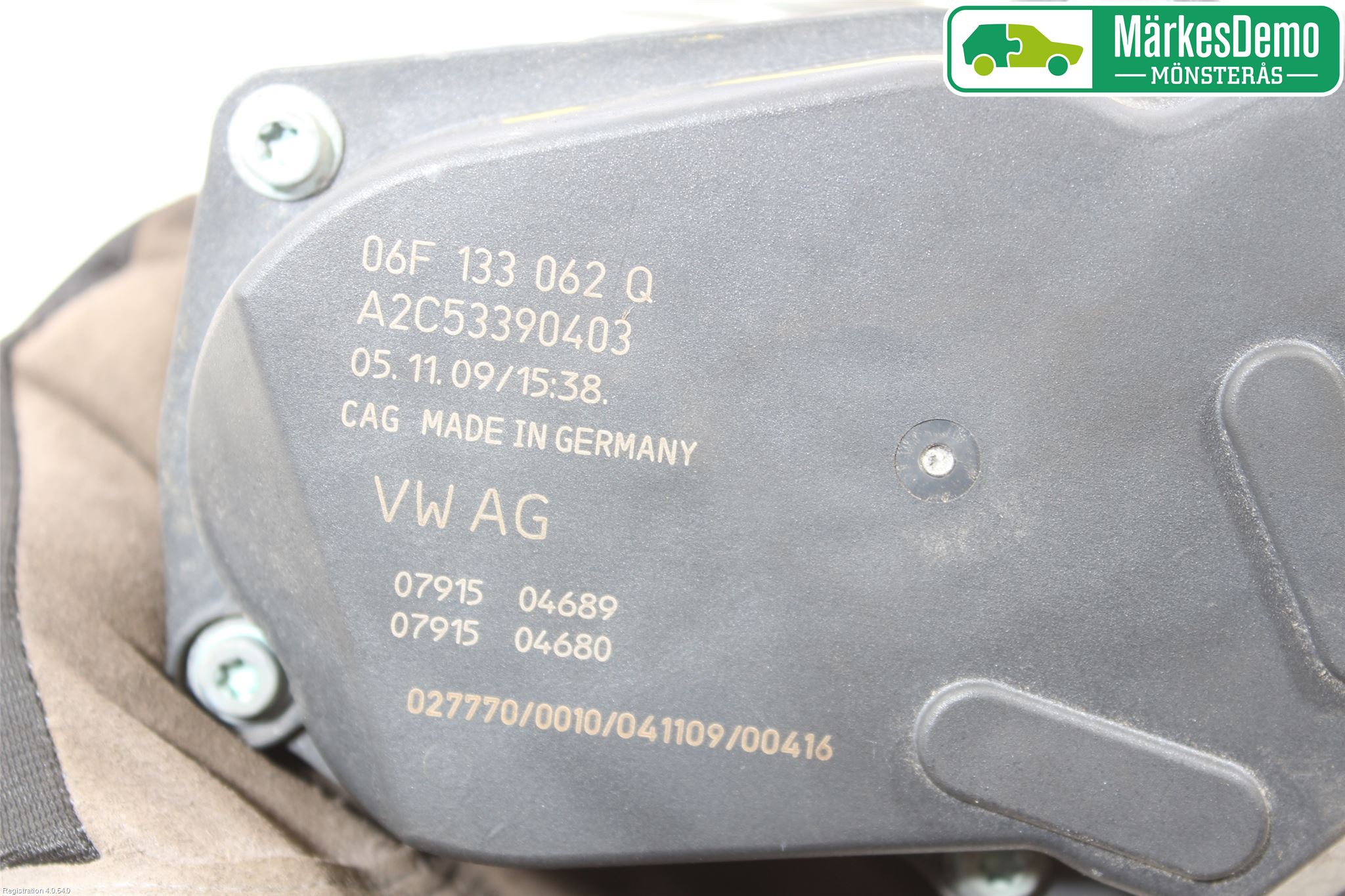 Audi A4/S4 08-11 Injspjällhus