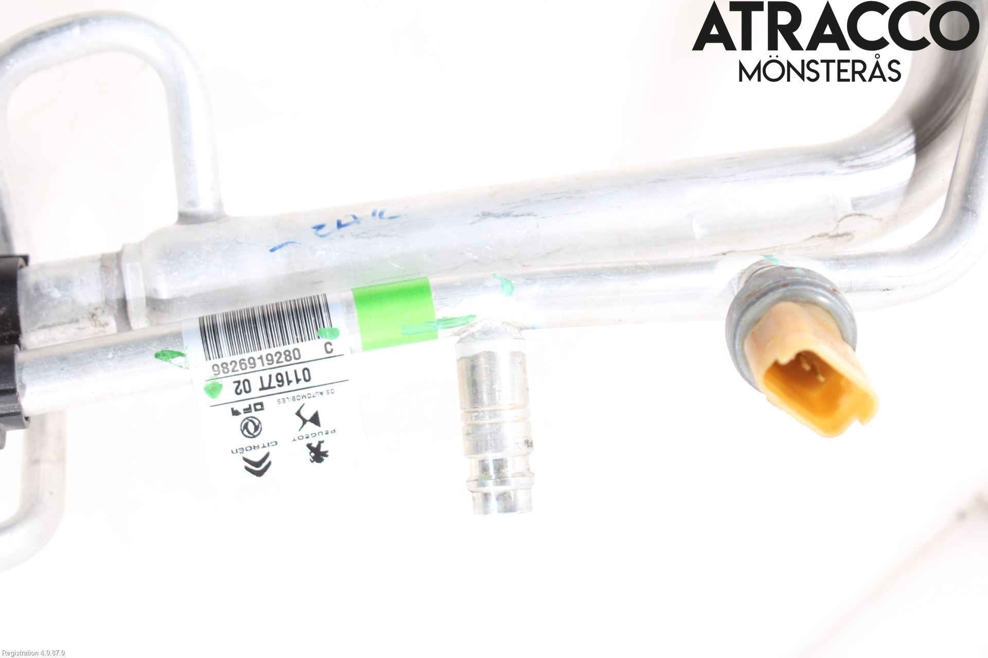 Peugeot 208/E-208 20- Ac Slang-Rör