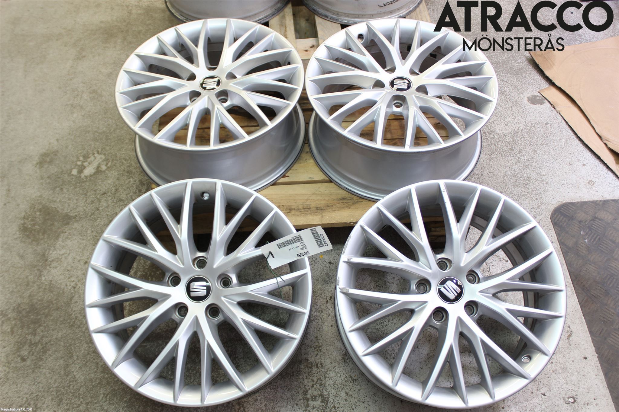 Seat LEON 13-20 Fälgsats Aluminium