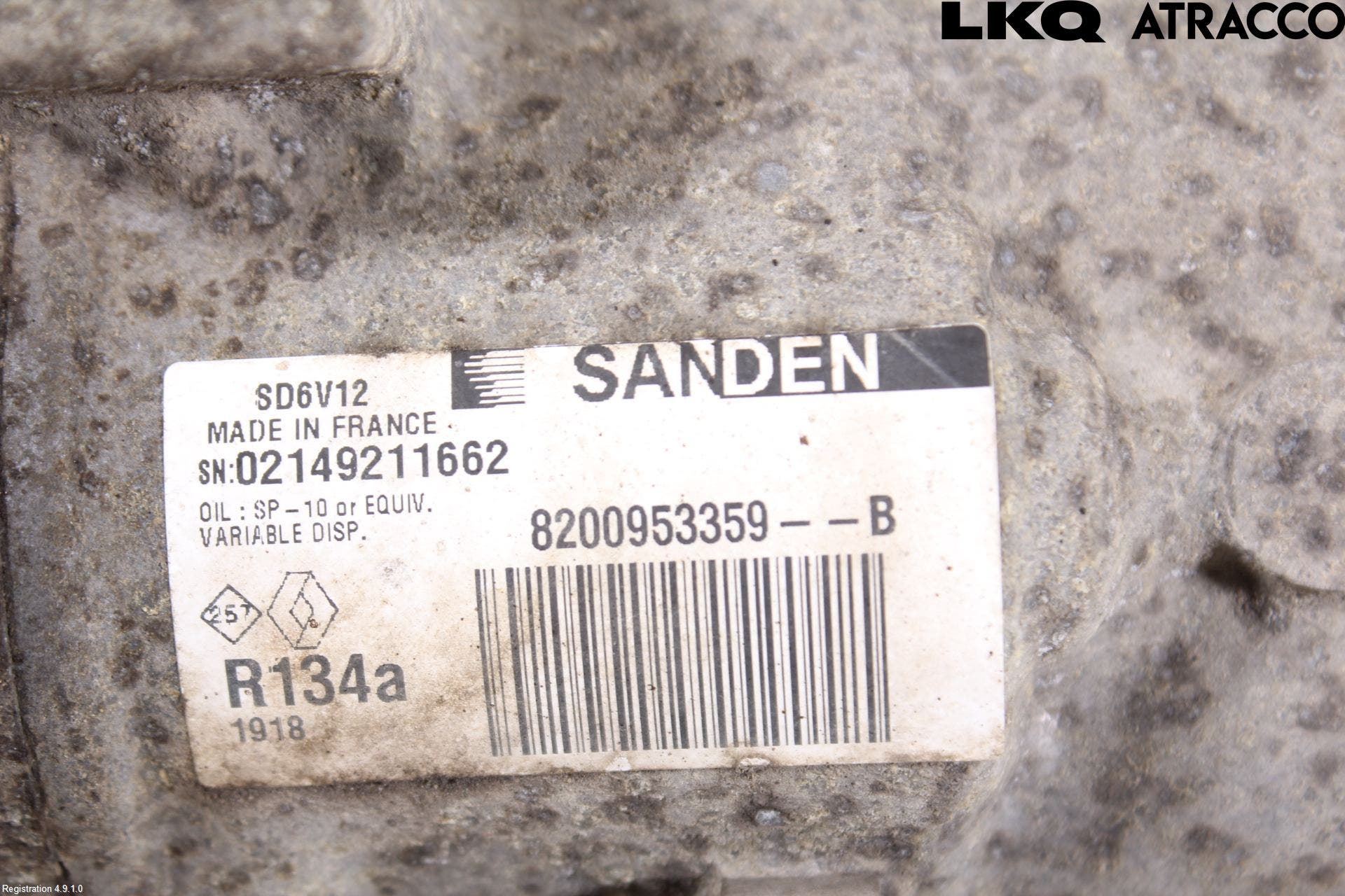 Mercedes-Benz MB CITAN (W415) 13-21 Ac Kompressor