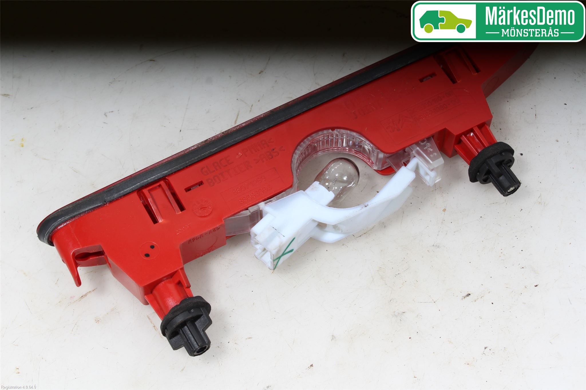 Citroen BERLINGO 08-18 Bromsljus Bakruta