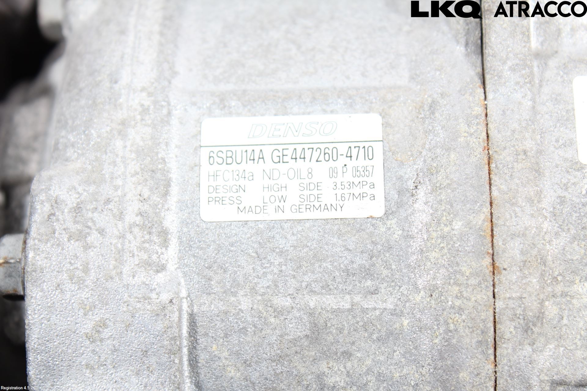 BMW 5 F10/F11/F18 09-17 Ac Kompressor